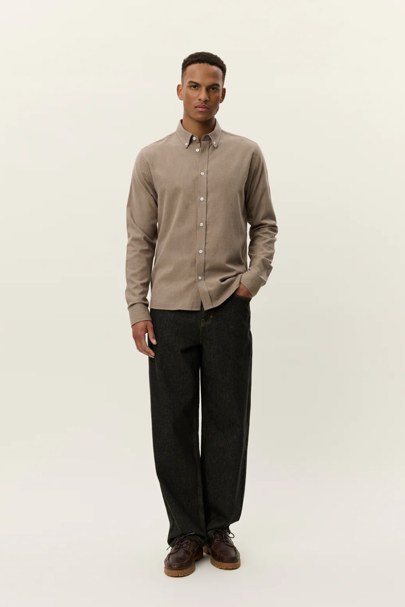 DESERT REG SHIRT - LEAD GRAY