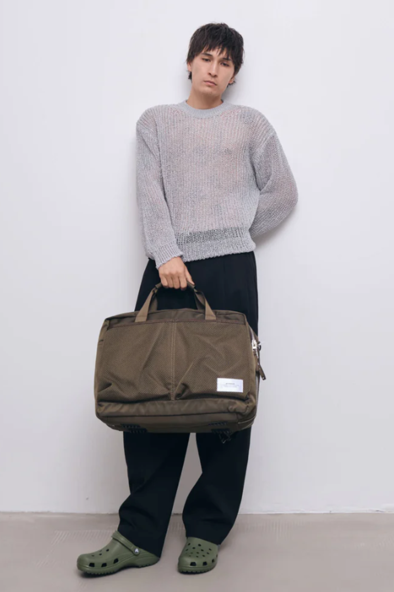 AY STUDIOS WEEKEND BAG - ARMY GREEN