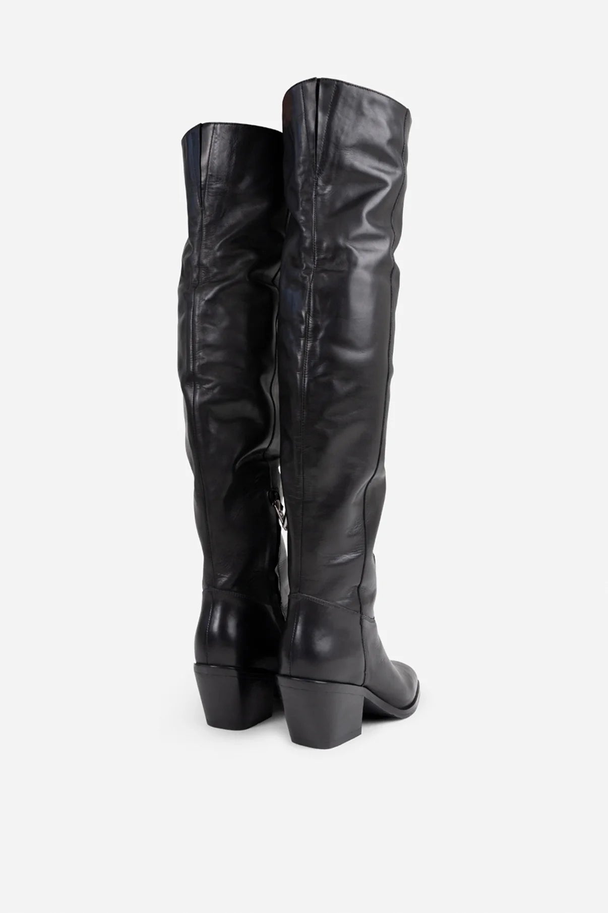 OU - LA-TITUDE HIGH KNEE BOOT - BLACK