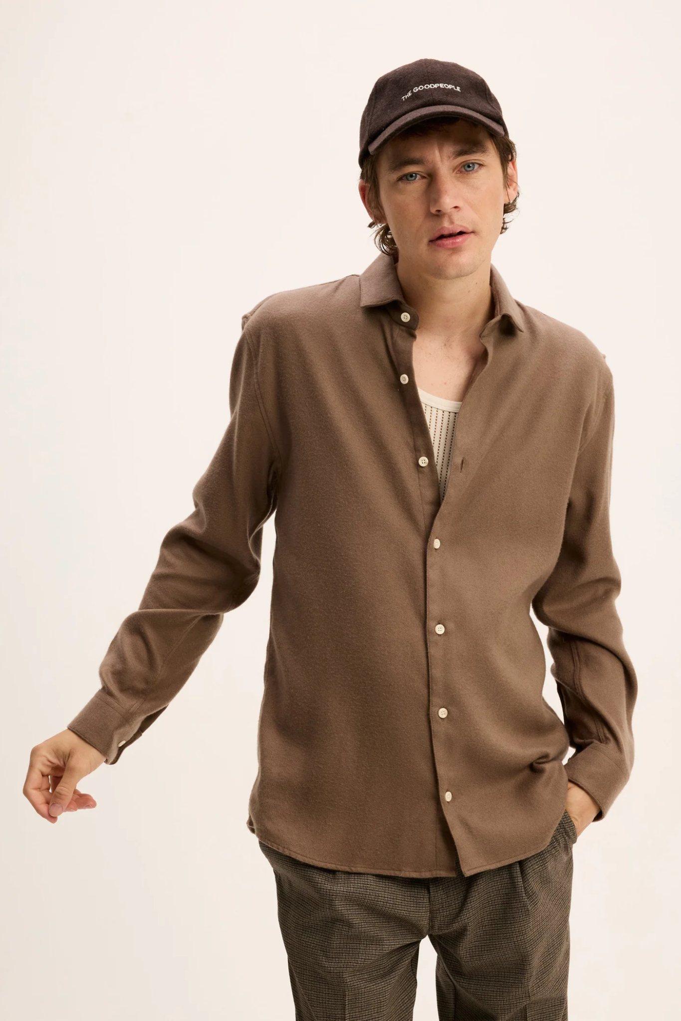 STORM SHIRT - COGNAC