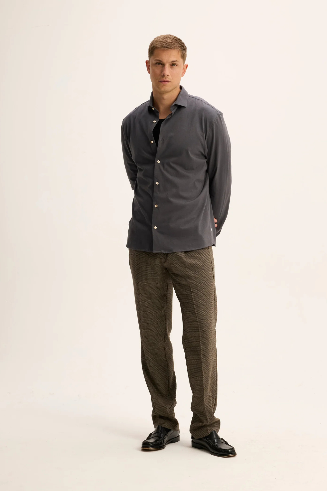 STIRR SHIRT - ANTRACITE