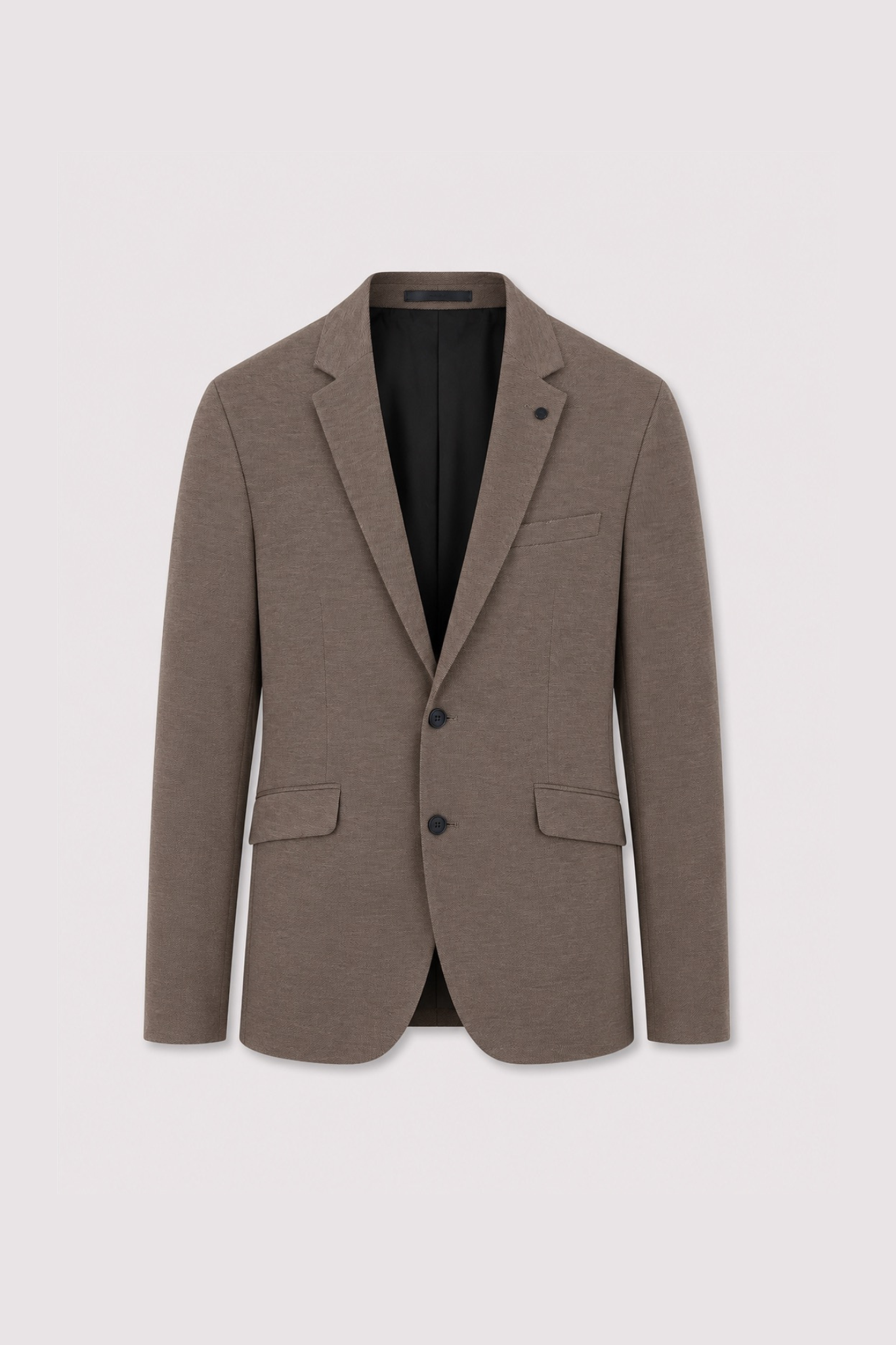 BRENDON JERSEY BLAZER - DARK KHAKI