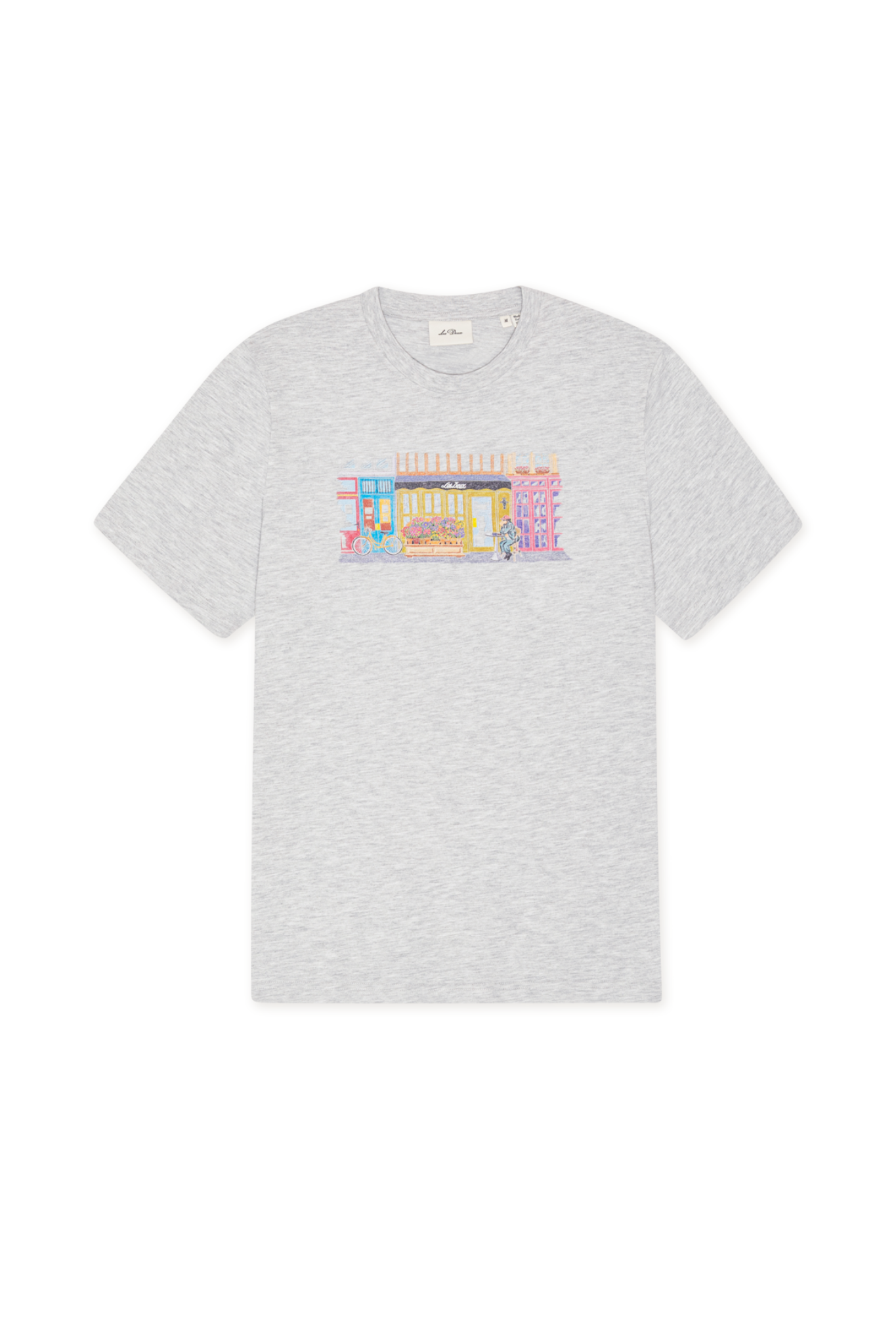 MARKET T-SHIRT - SNOW MELANGE