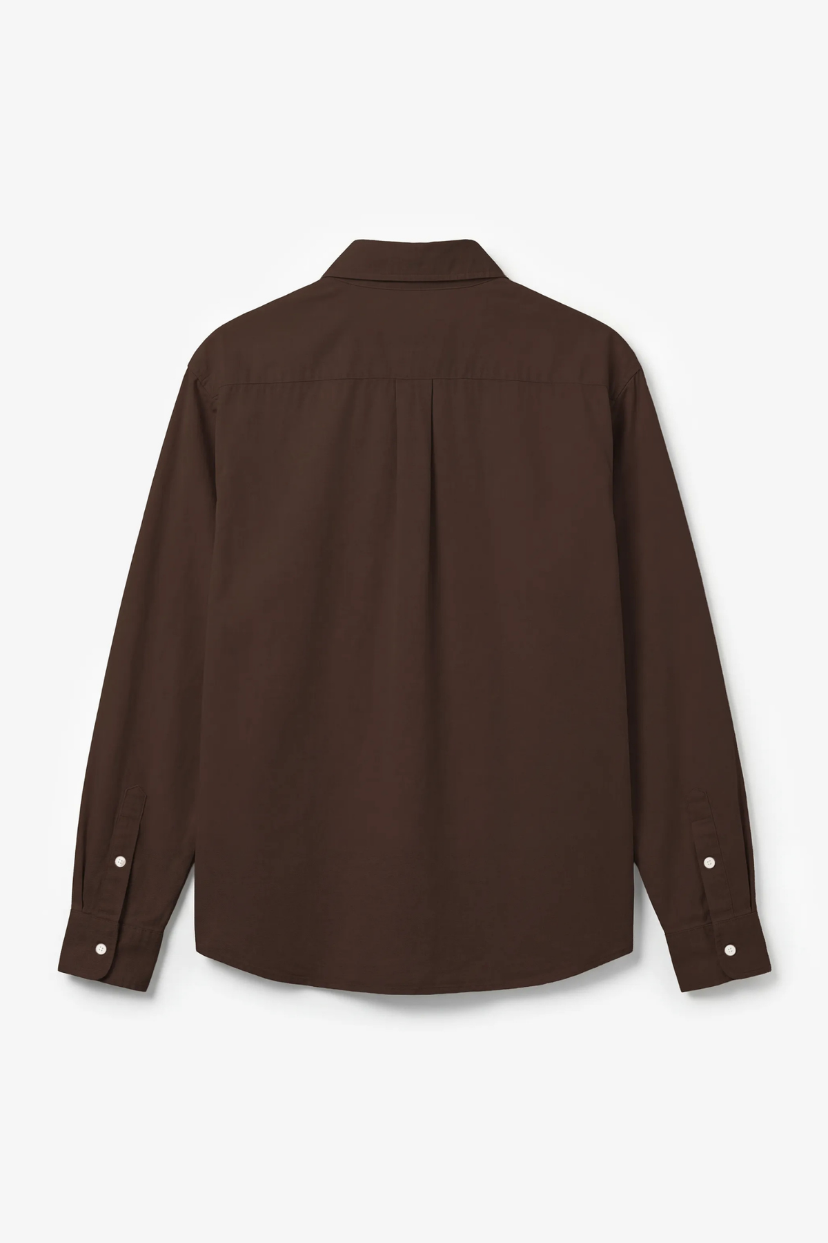 VARSITY LS SHIRT - BROWN