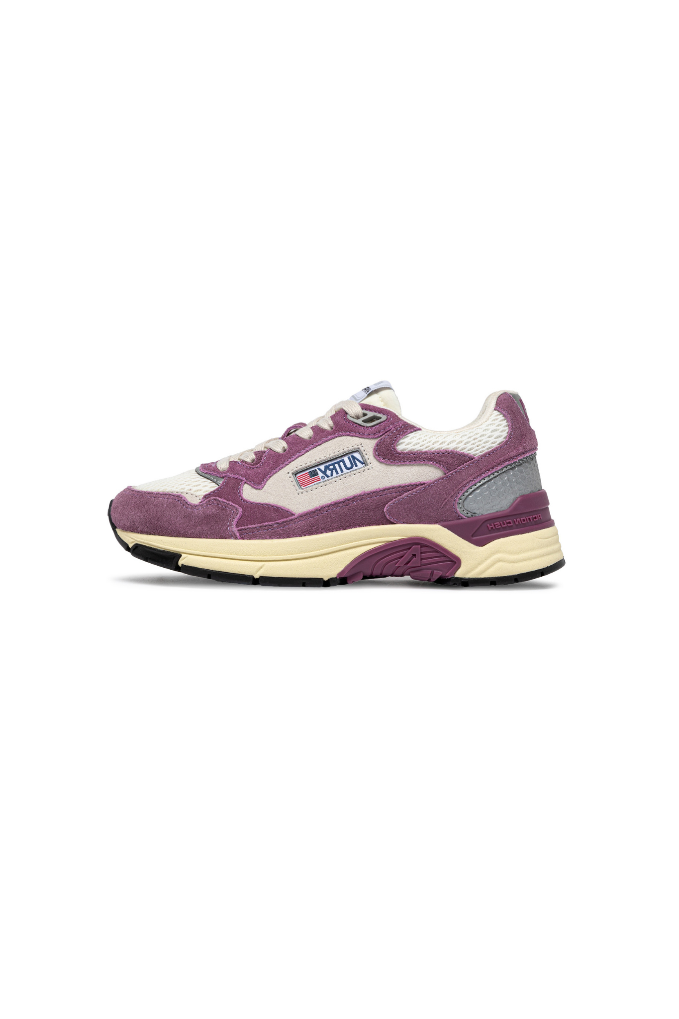 HYLW-SA04 - HYPERWAY LOW WOMEN SNEAKERS - SUEBIC/MESH FLOREN/SILV