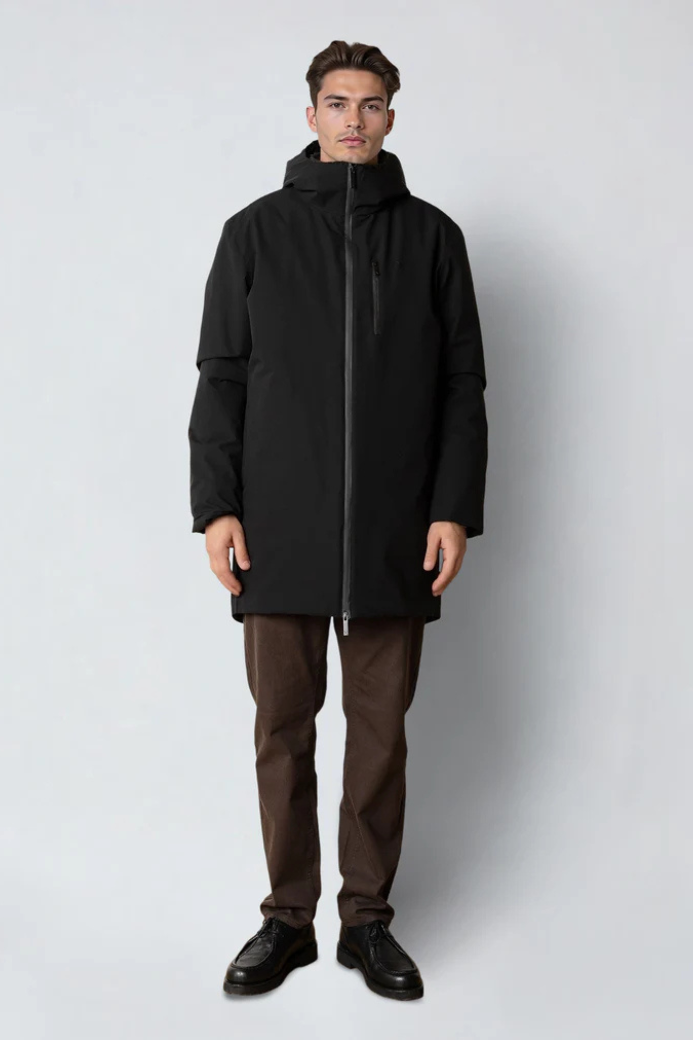 MATHIAS COAT - BLACK