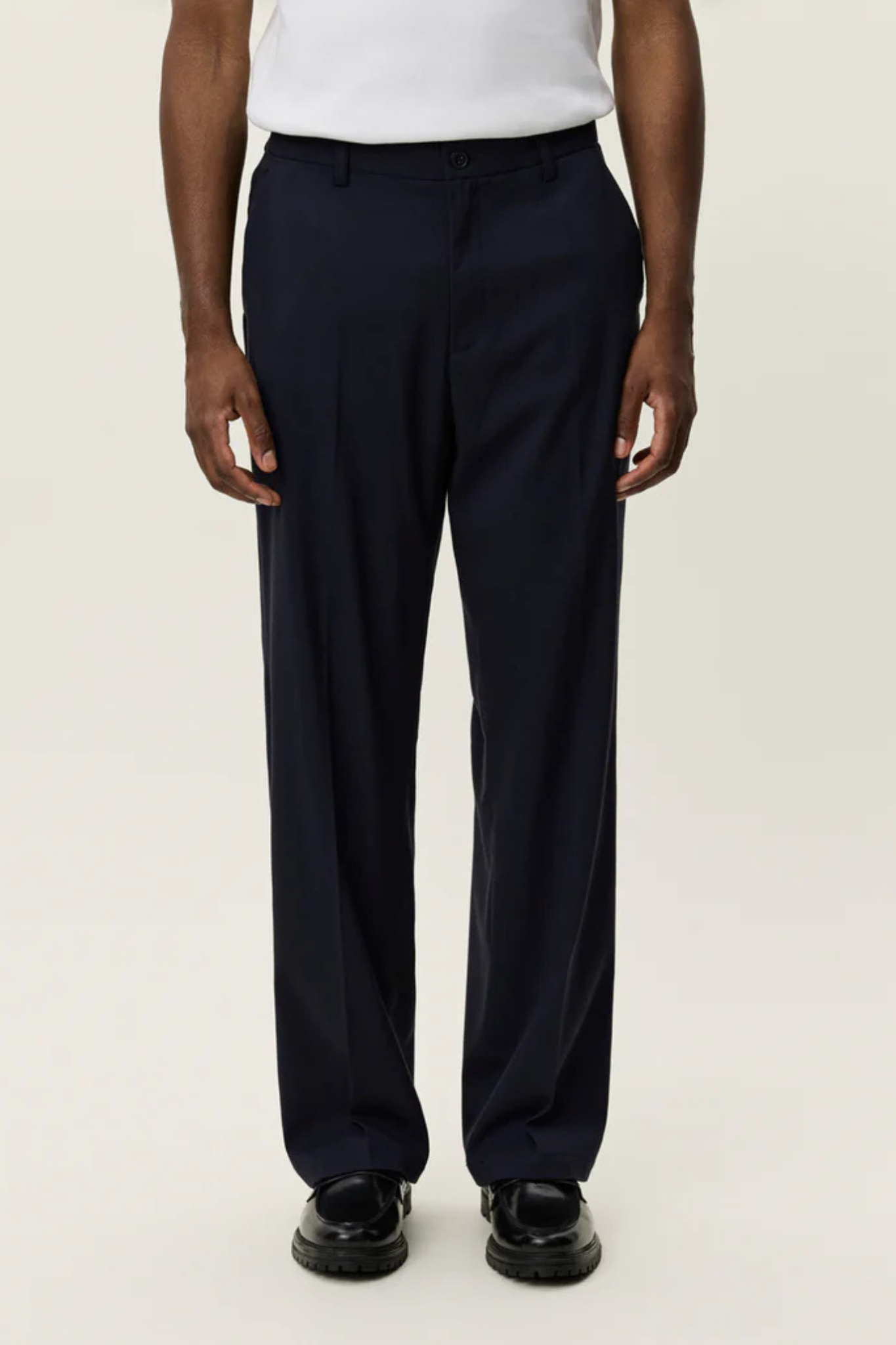 RANDALL SUITING PANTS - DARK GREY MELANGE