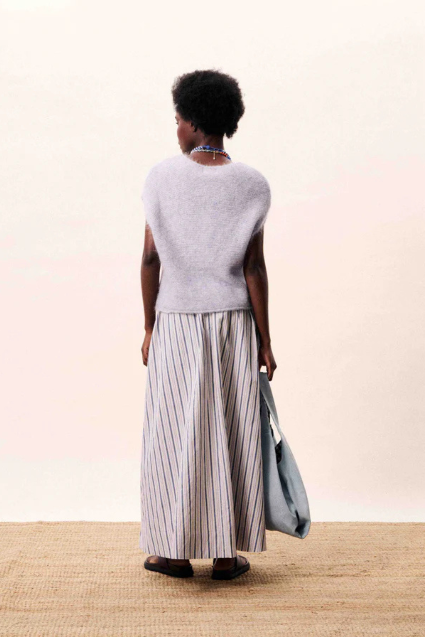 KAILANI SKIRT - BLUE JEAN