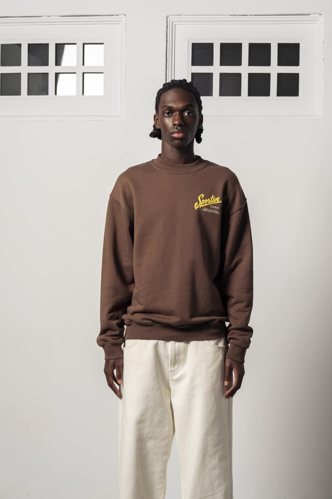 INTERCONTINENTAL CREWNECK - BROWN