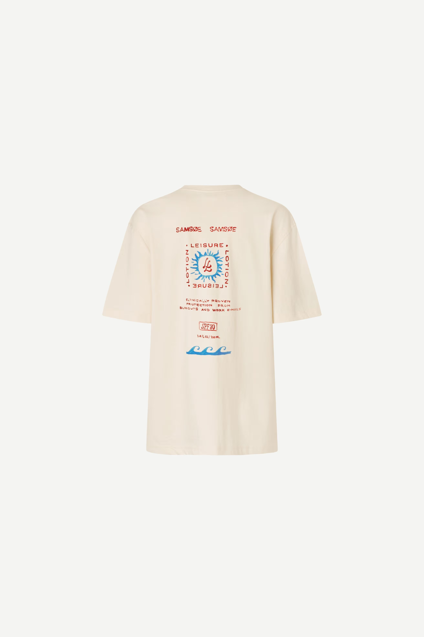 GERGEI T-SHIRT - NEUTRAL LEISURE