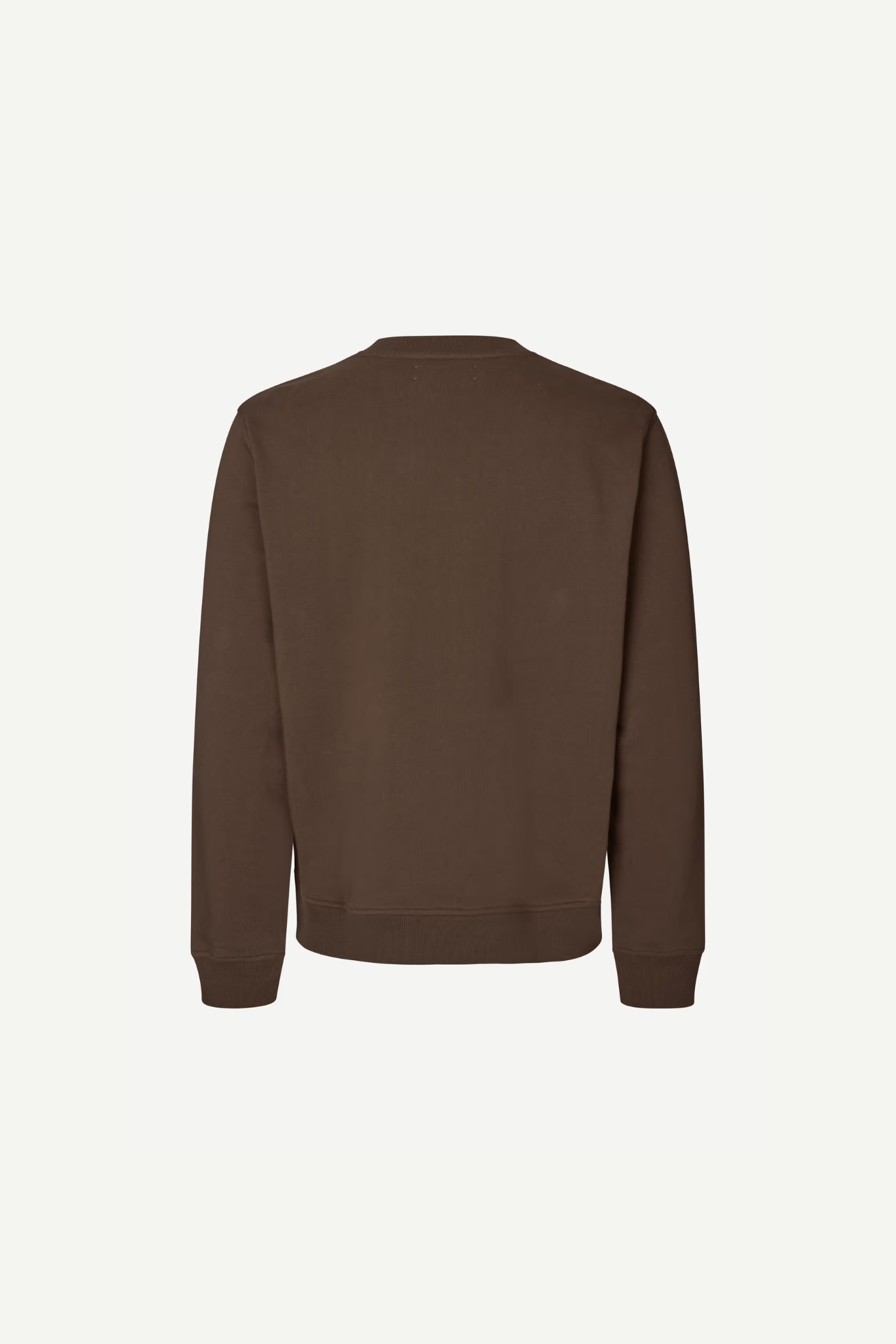 JOEL CREW NECK SWEATER - TURKISH COFFEE