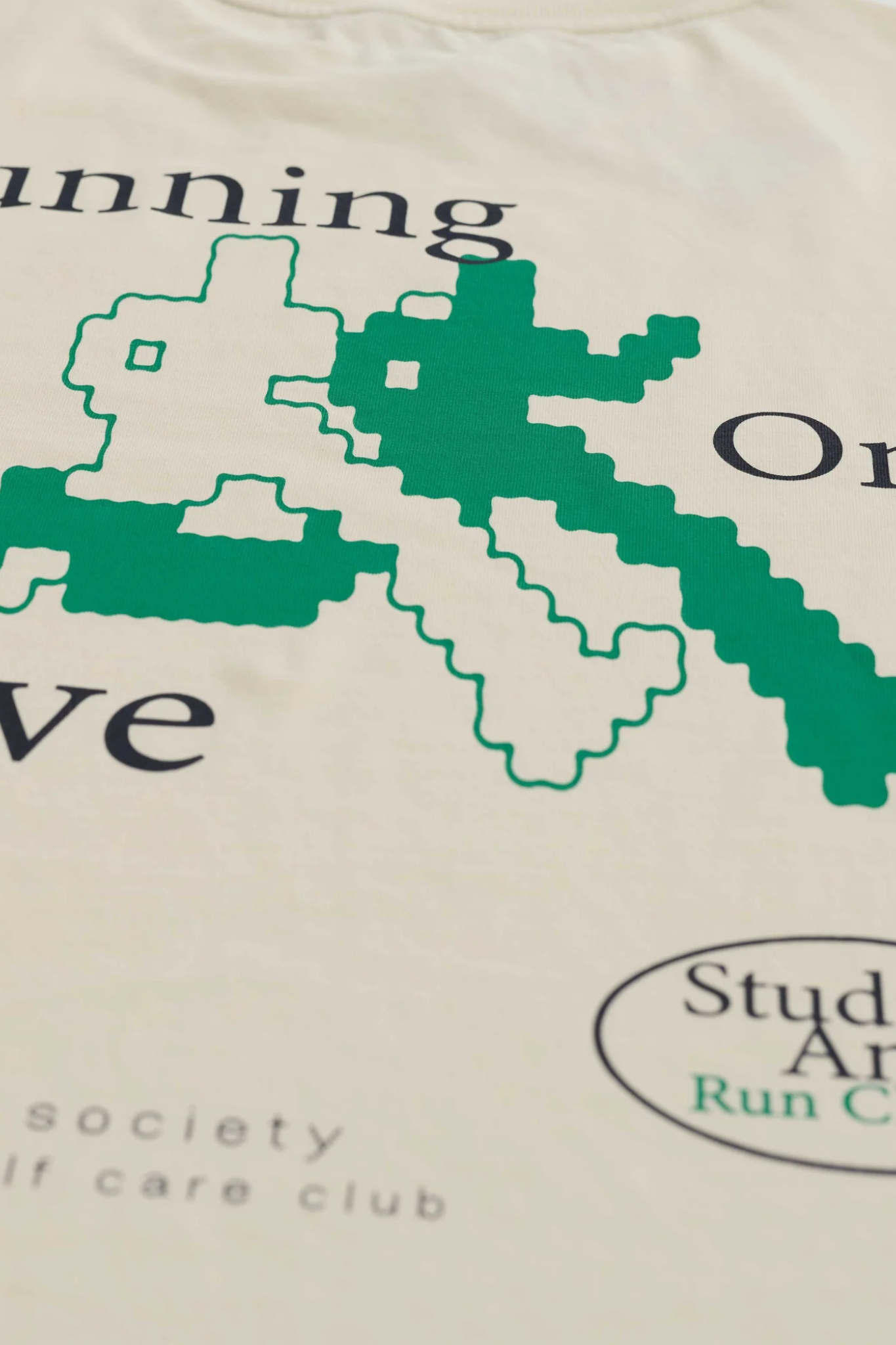 RUNNING ON LOVE T-SHIRT - WHITECAP GRAY