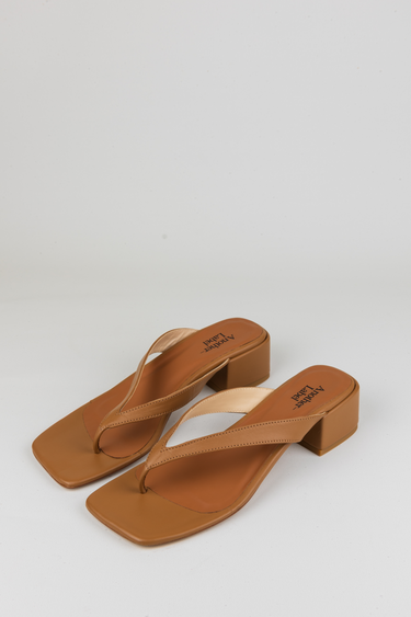 OU - LUNE SANDAL - SOFT BROWN