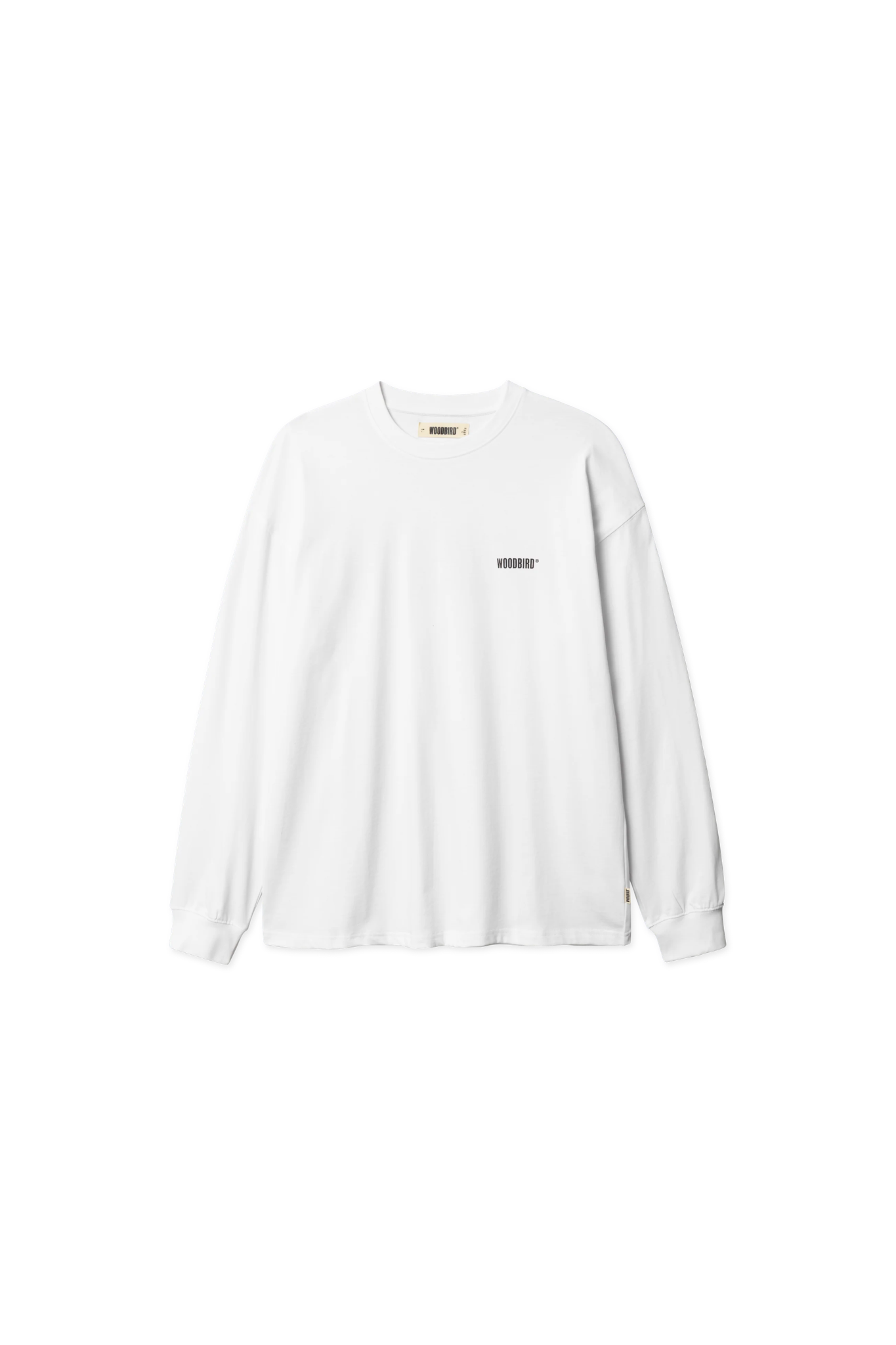 JOES LONGSLEEVE LOGO T-SHIRT - WHITE