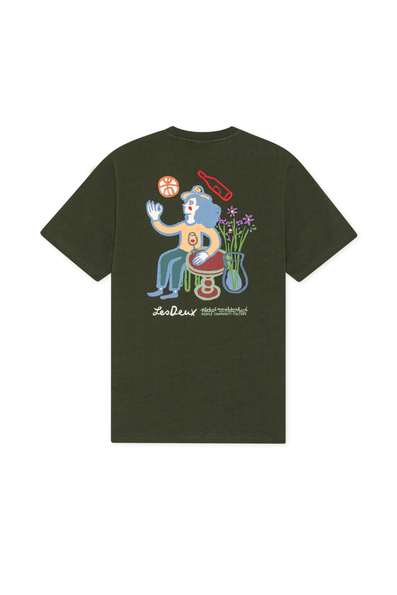 RURAL T-SHIRT - ROSIN GREEN