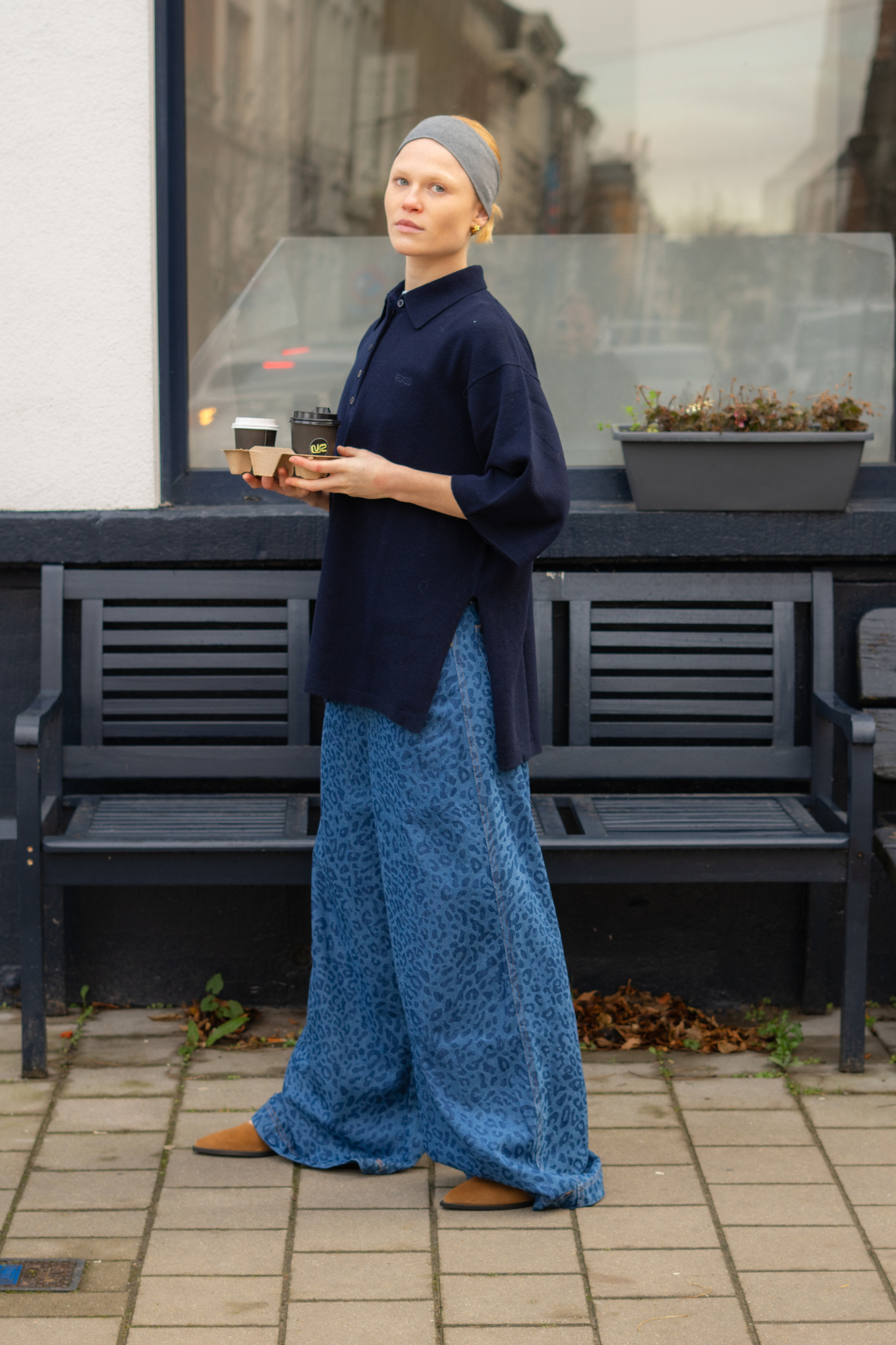 AZURE PANTS - BLUE JEAN