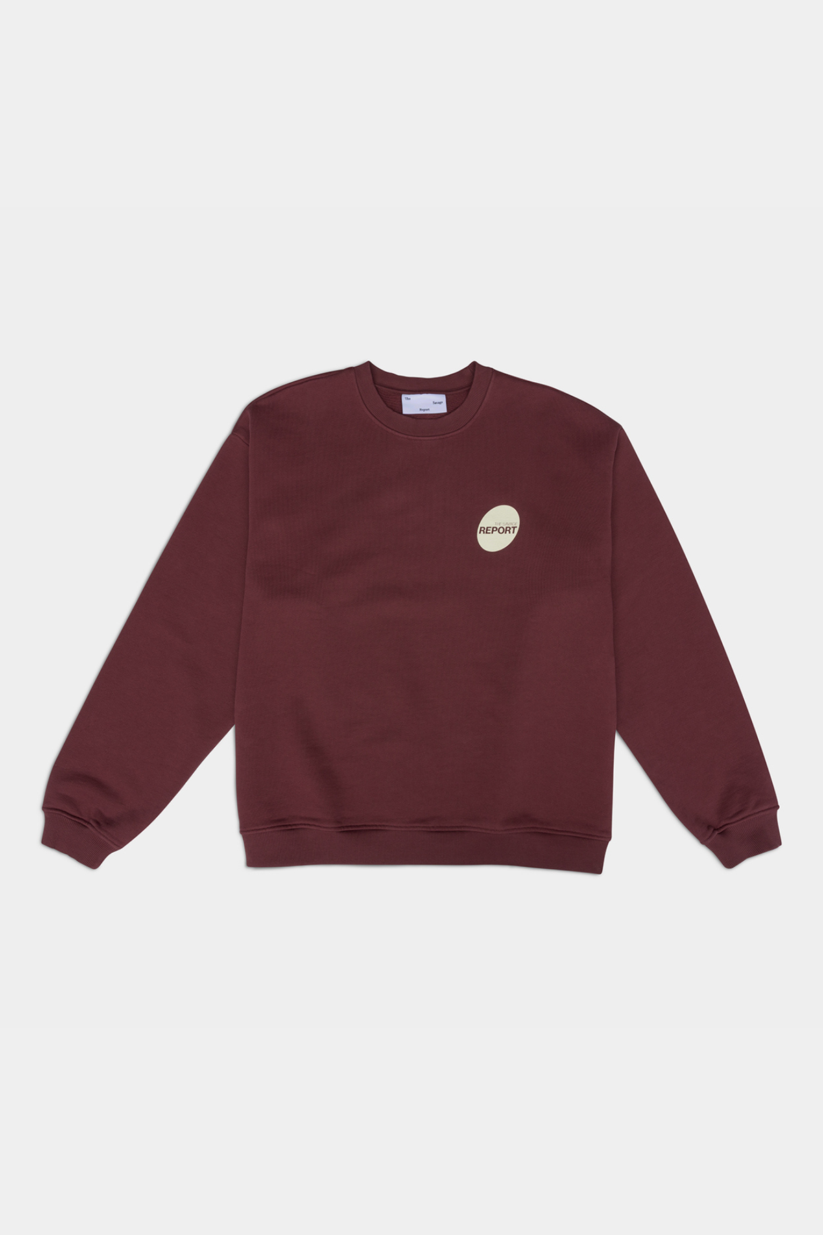 REPORT SWEATER – RED MAHOGANY