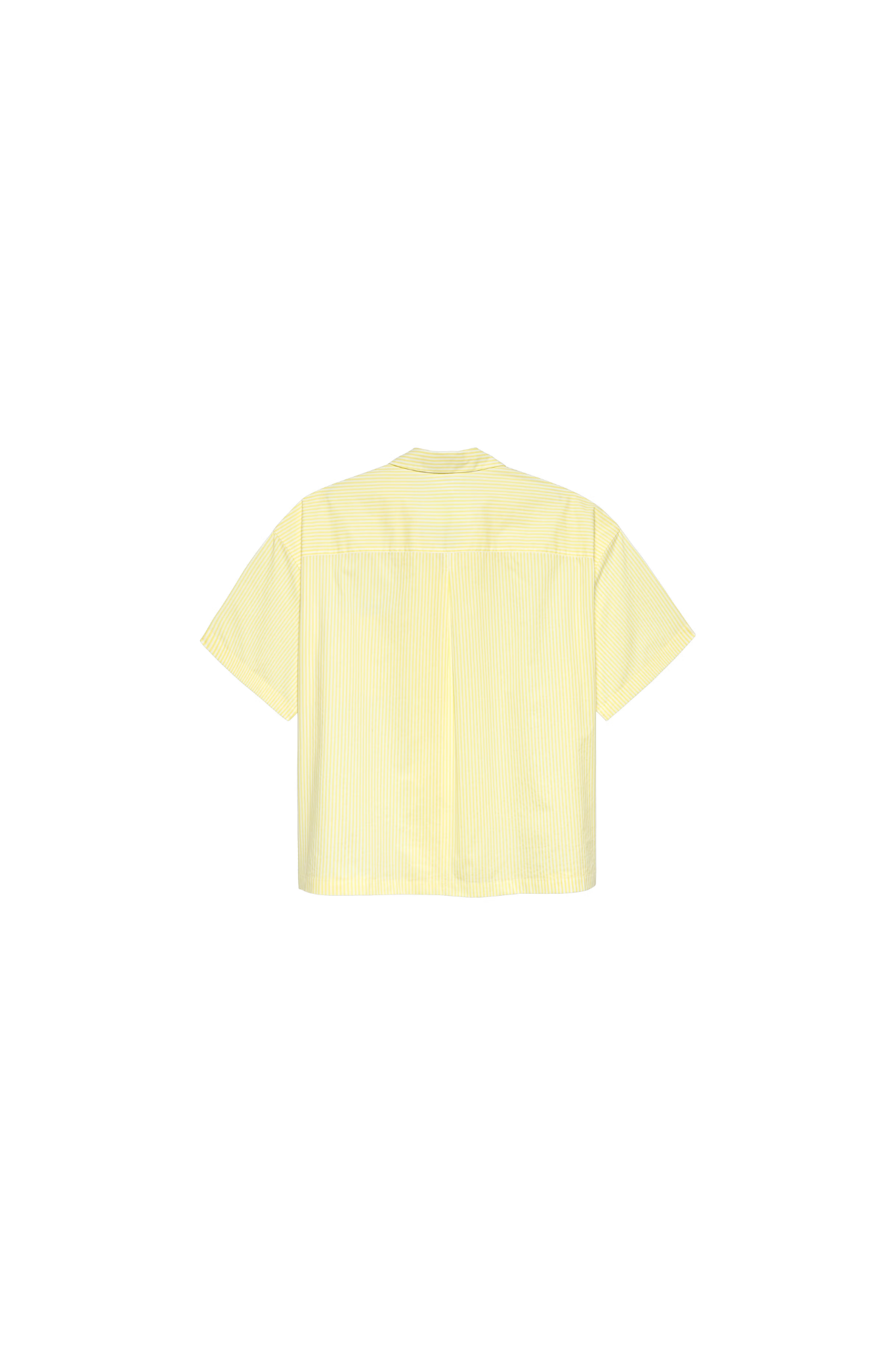 WIJK SHORT SLEEVES  SHIRT - STRIPE YELLOW