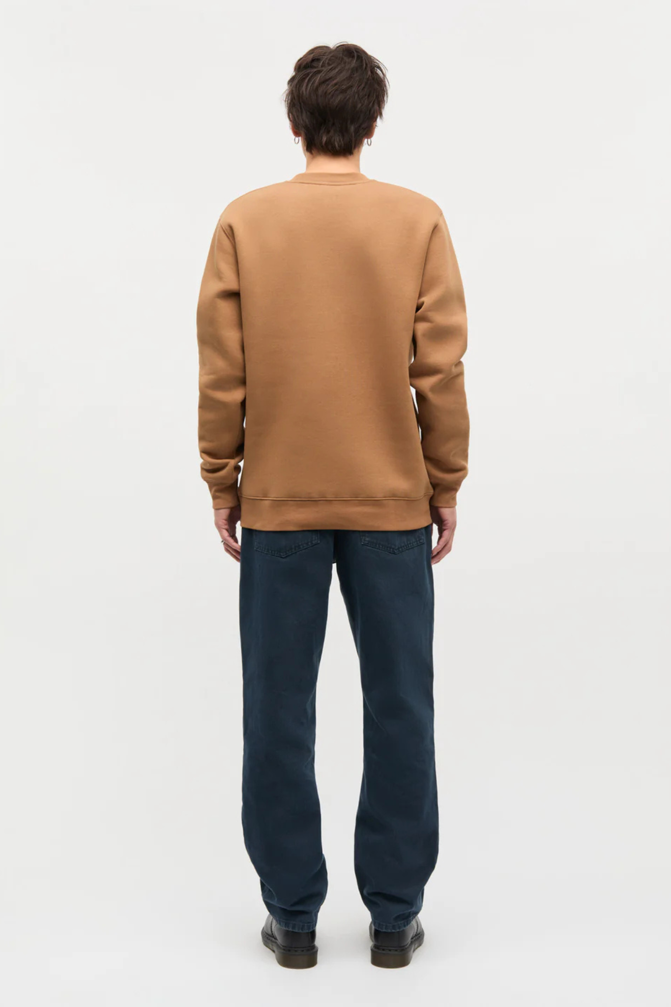 STANDARD CREW LOGO SWEAT - ERMINE