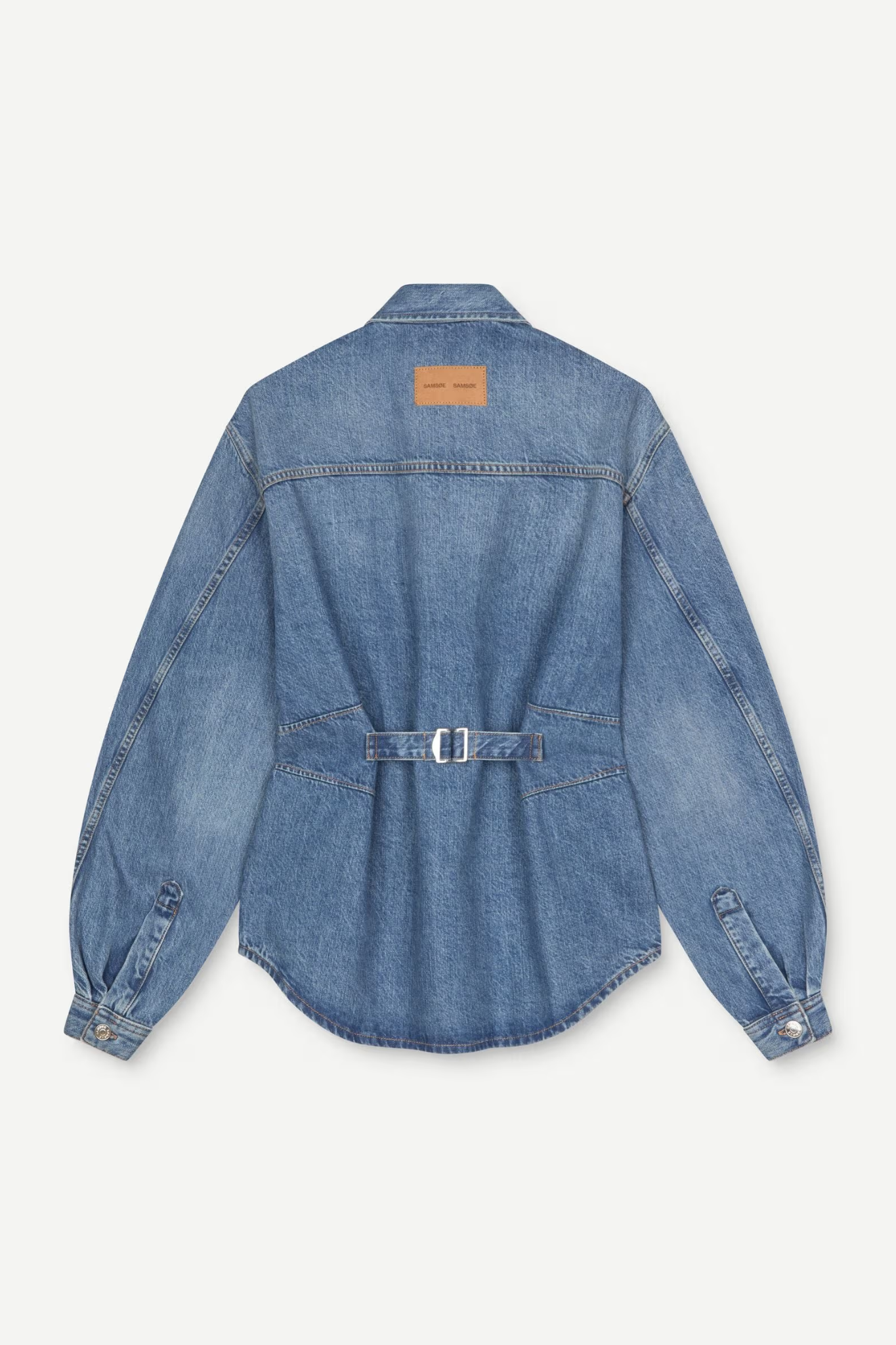 HARP SEAM SHIRT - SEPHIA BLUE