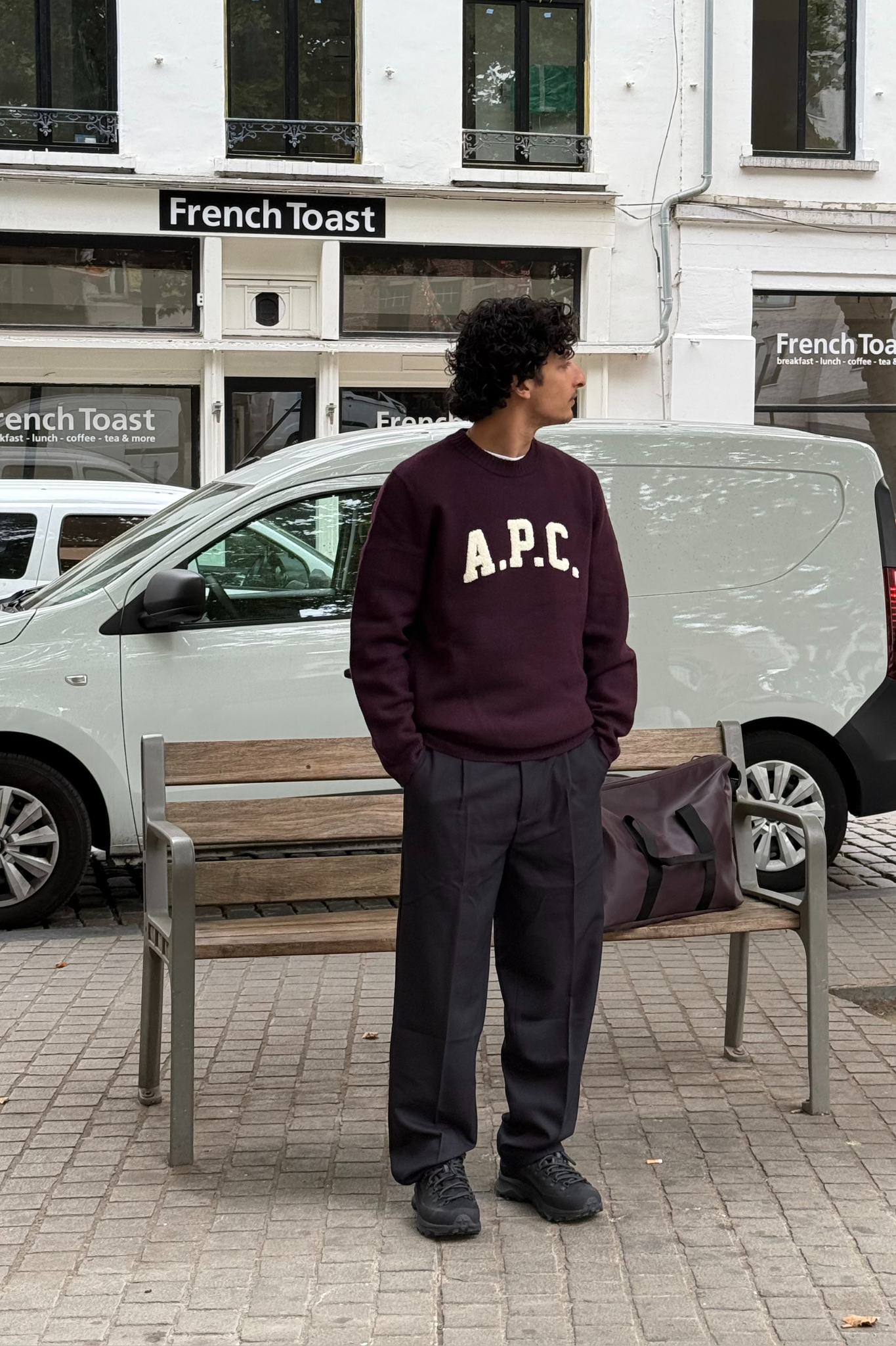 JAY PULLOVER - BURGUNDY
