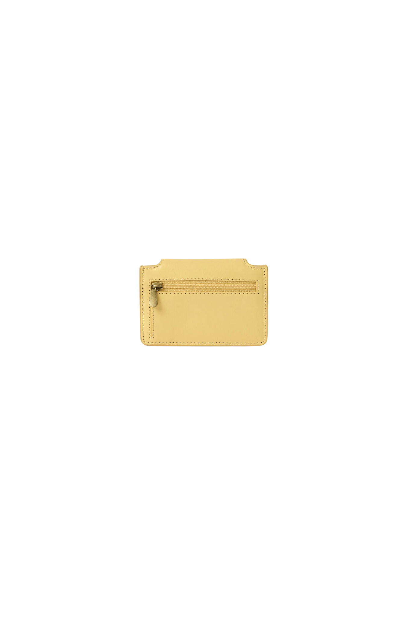 HARMONICA WALLET - BUTTER YELLOW CLASSIC LEATHER