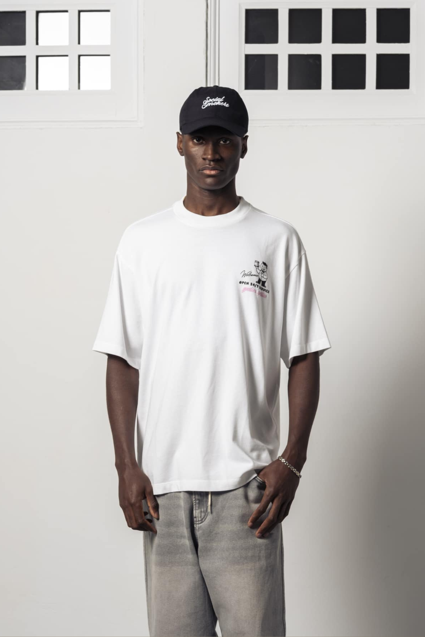 SAND STORE T-SHIRT - WHITE