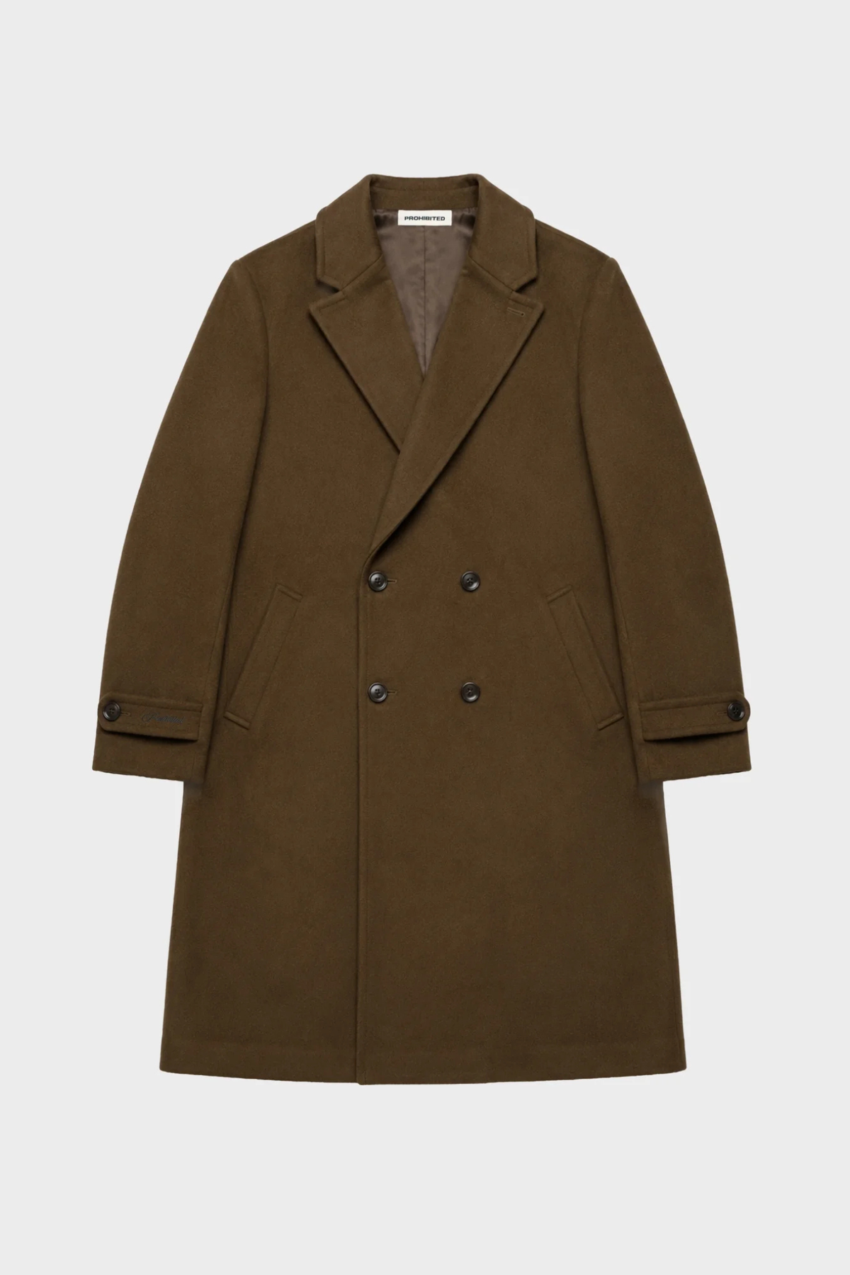LODGE COAT - DARK KHAKI