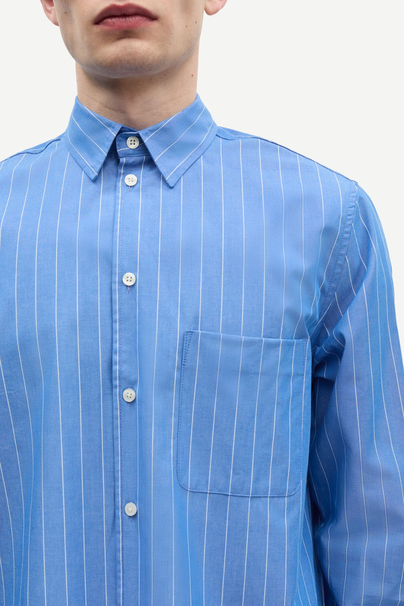 RYAN J SHIRT - BRIGHT COBALT ST