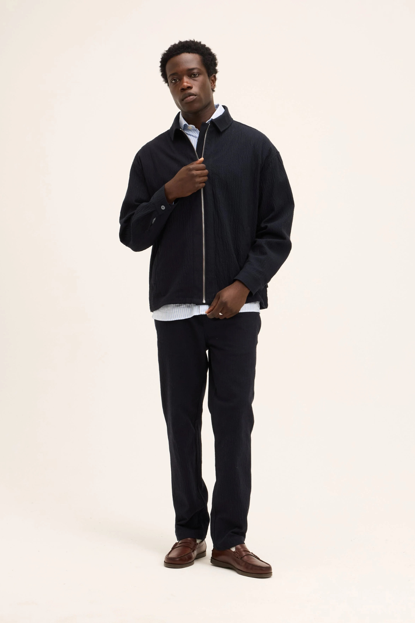 JAN JACKET - NAVY