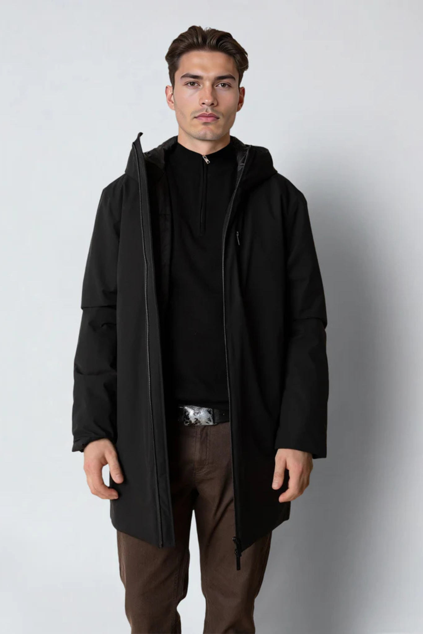 MATHIAS COAT - BLACK