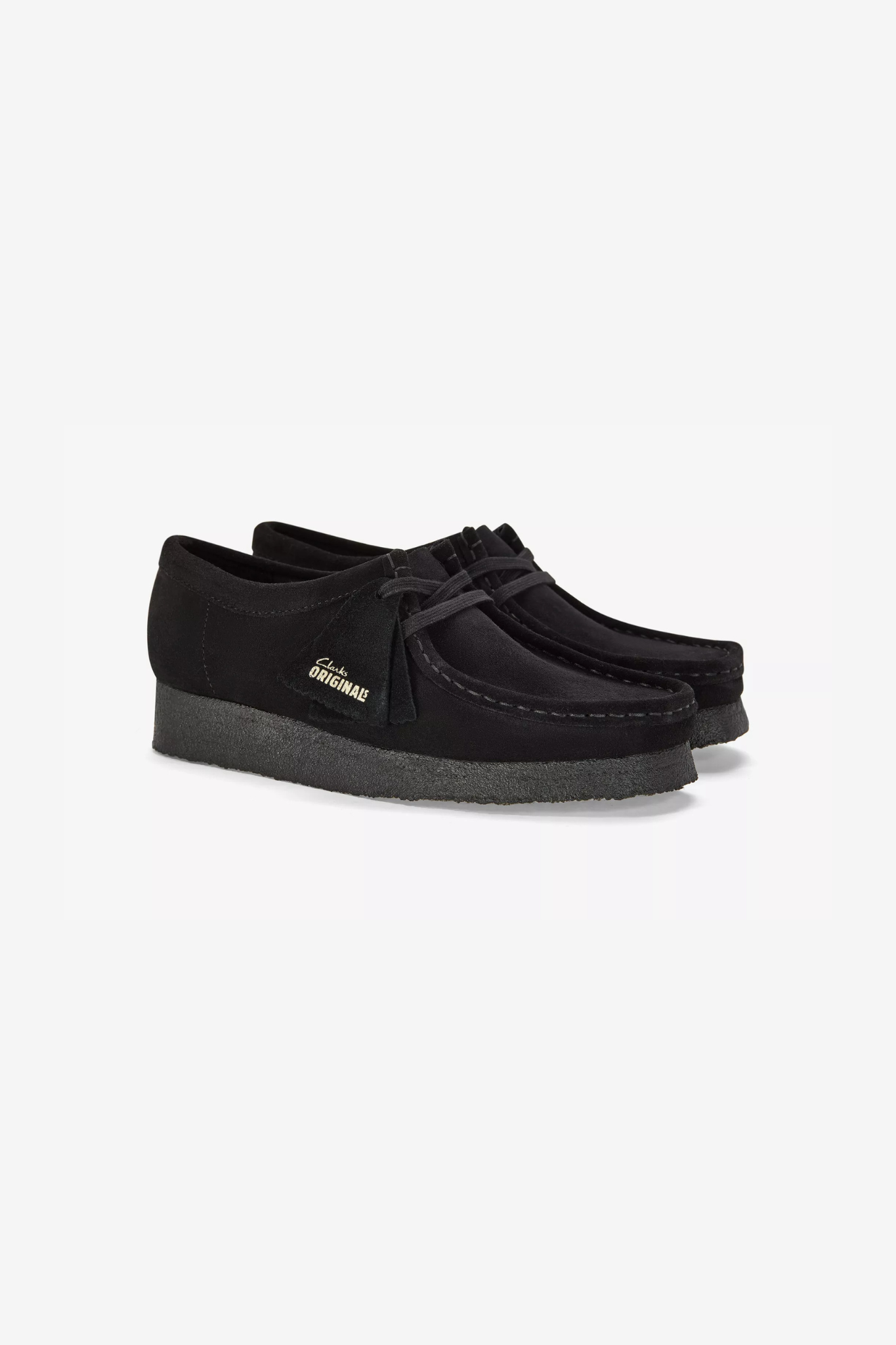 WALLABEE BOOTS - BLACK SUEDE