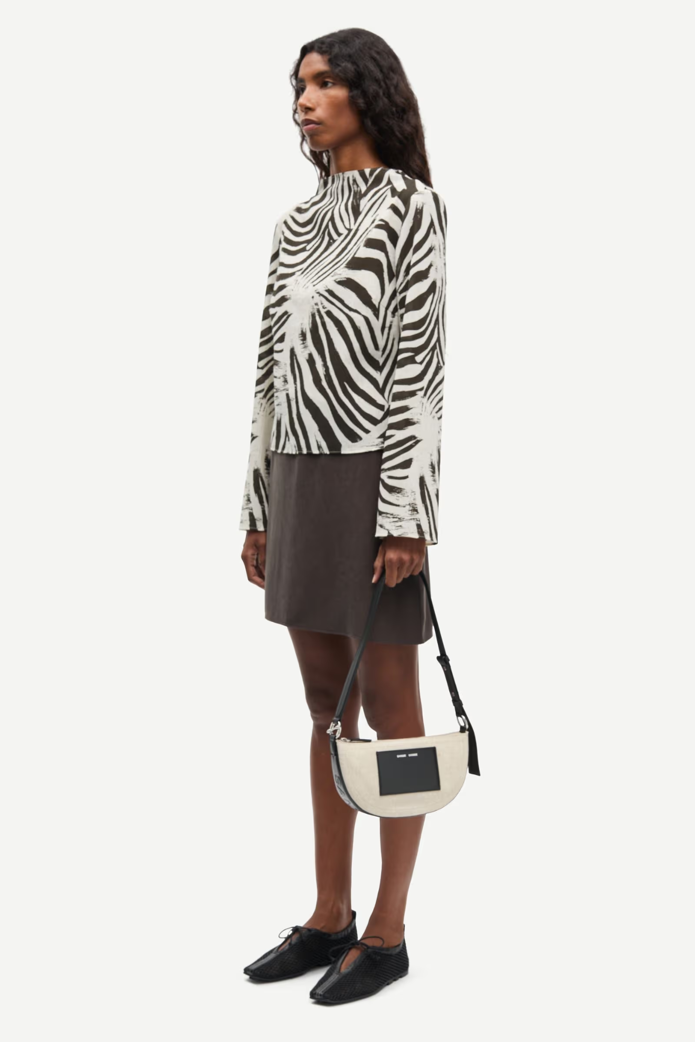 AGNET SHORT SKIRT - MULCH