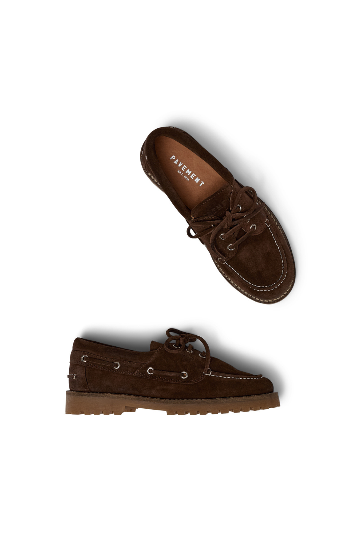 ALVINA SUEDE SHOES - BROWN OIL