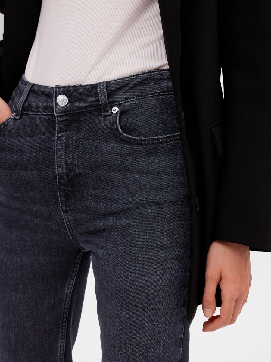 SLFTONE  FADED BLACK BOOTCUT JEANS