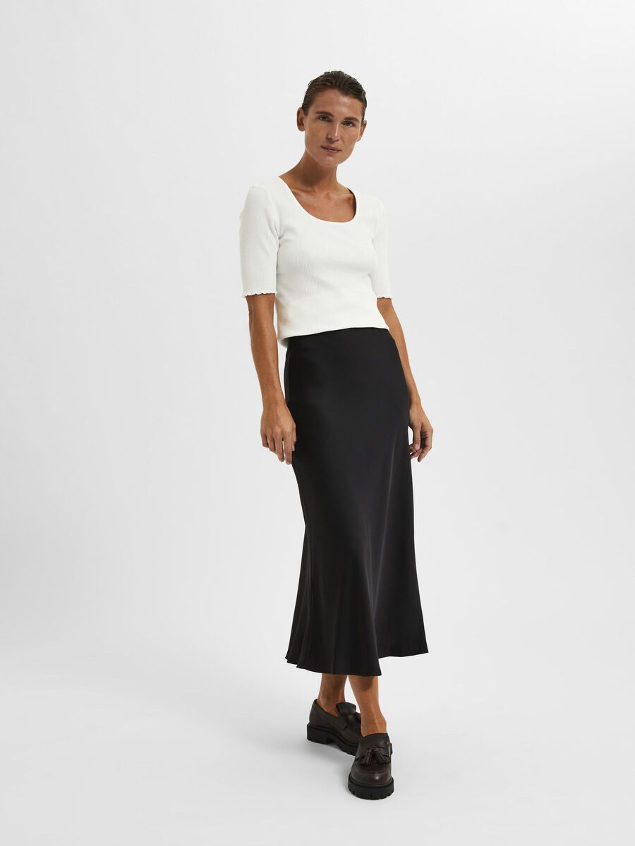 SLFLENA HW MIDI SKIRT
