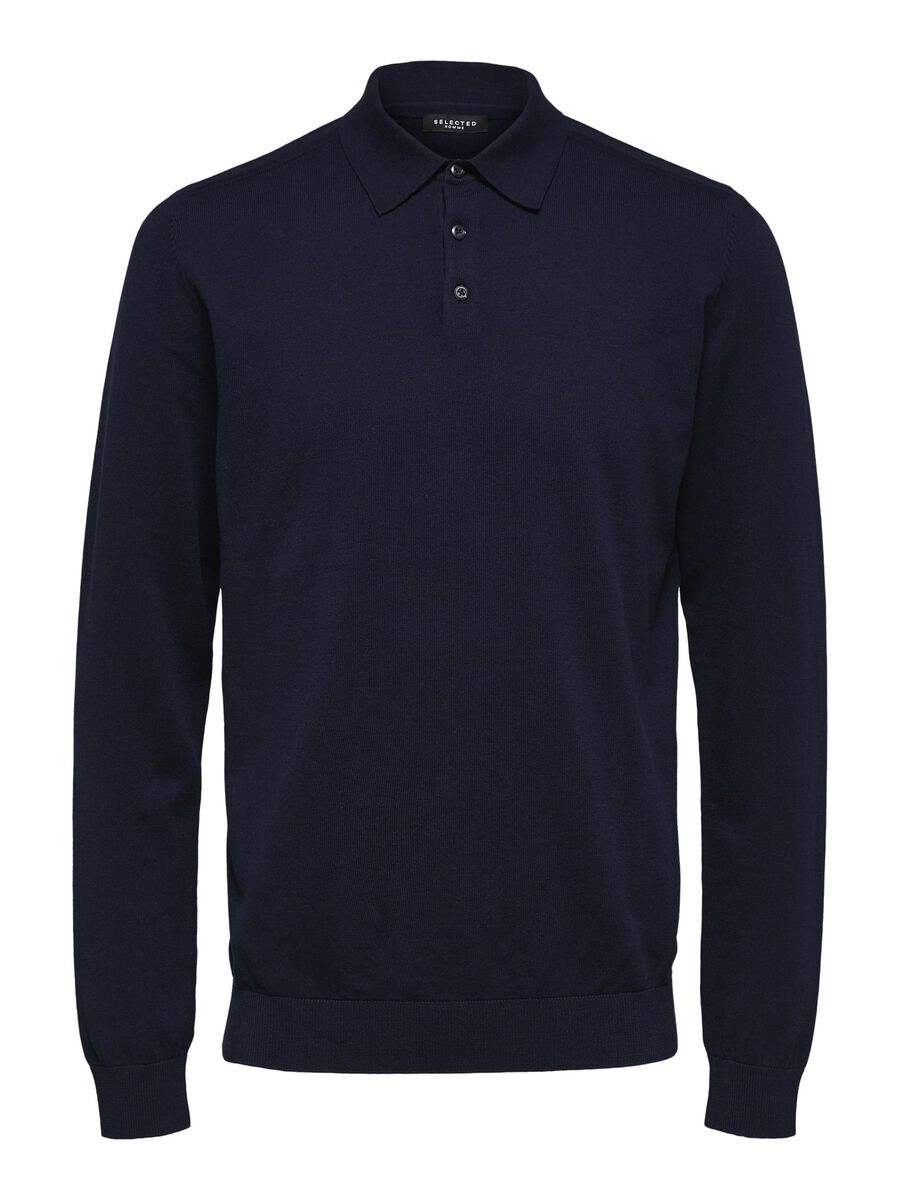 SLHBERG POLO KNIT