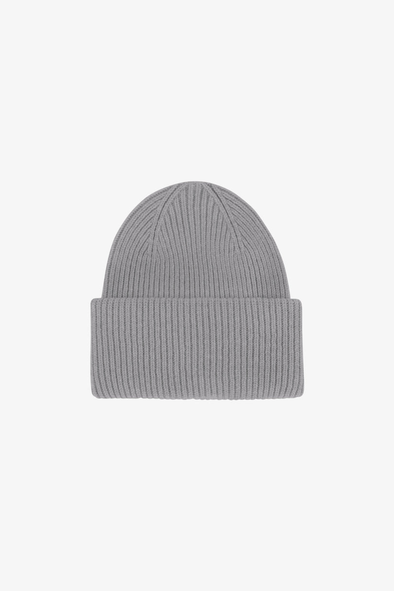 MERINO WOOL BEANIE - HEATHER GREY