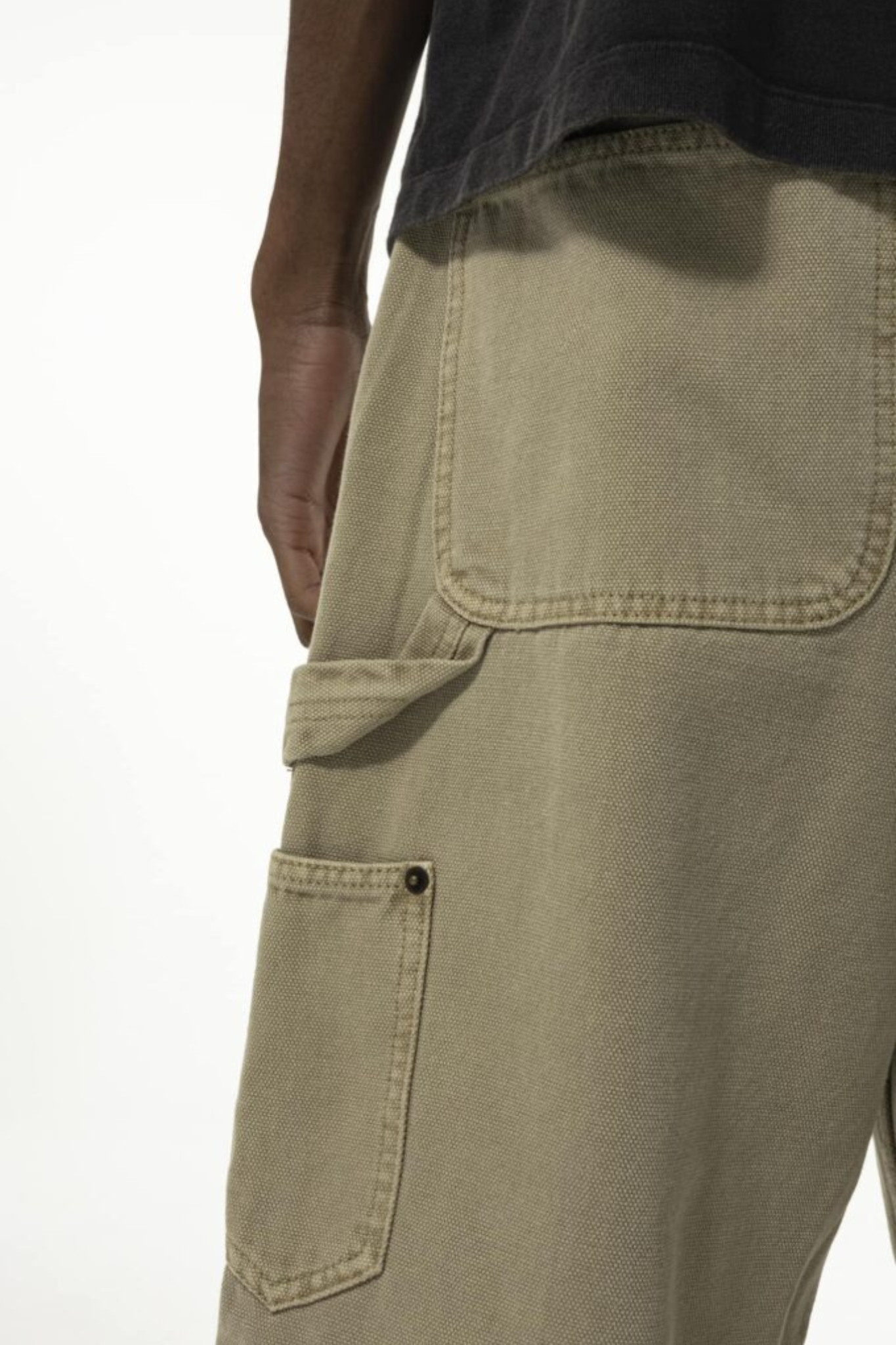 MUSTANG CAMEL PANTS - BROWN