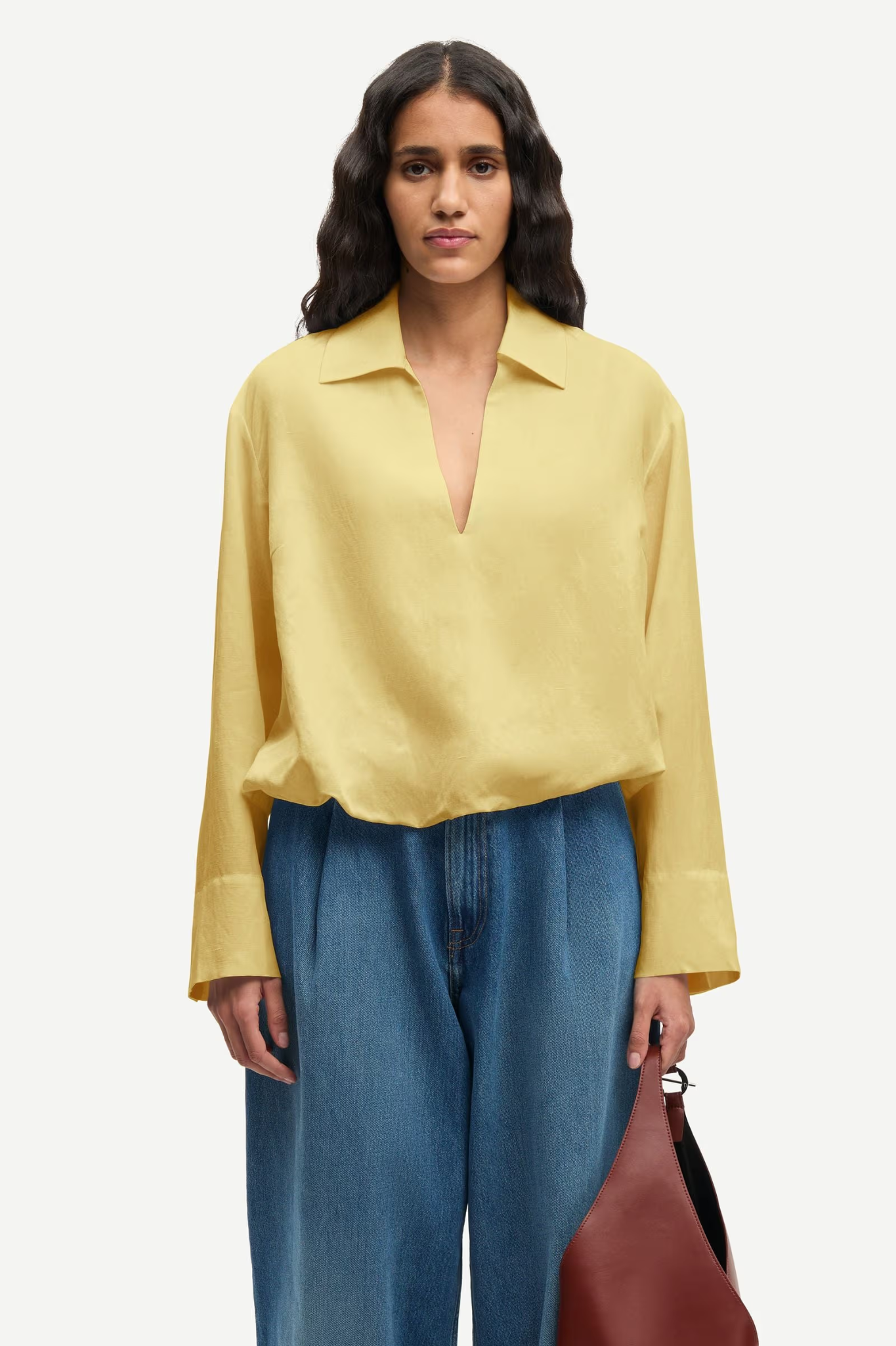 DAPHNE SHIRT - STRAW