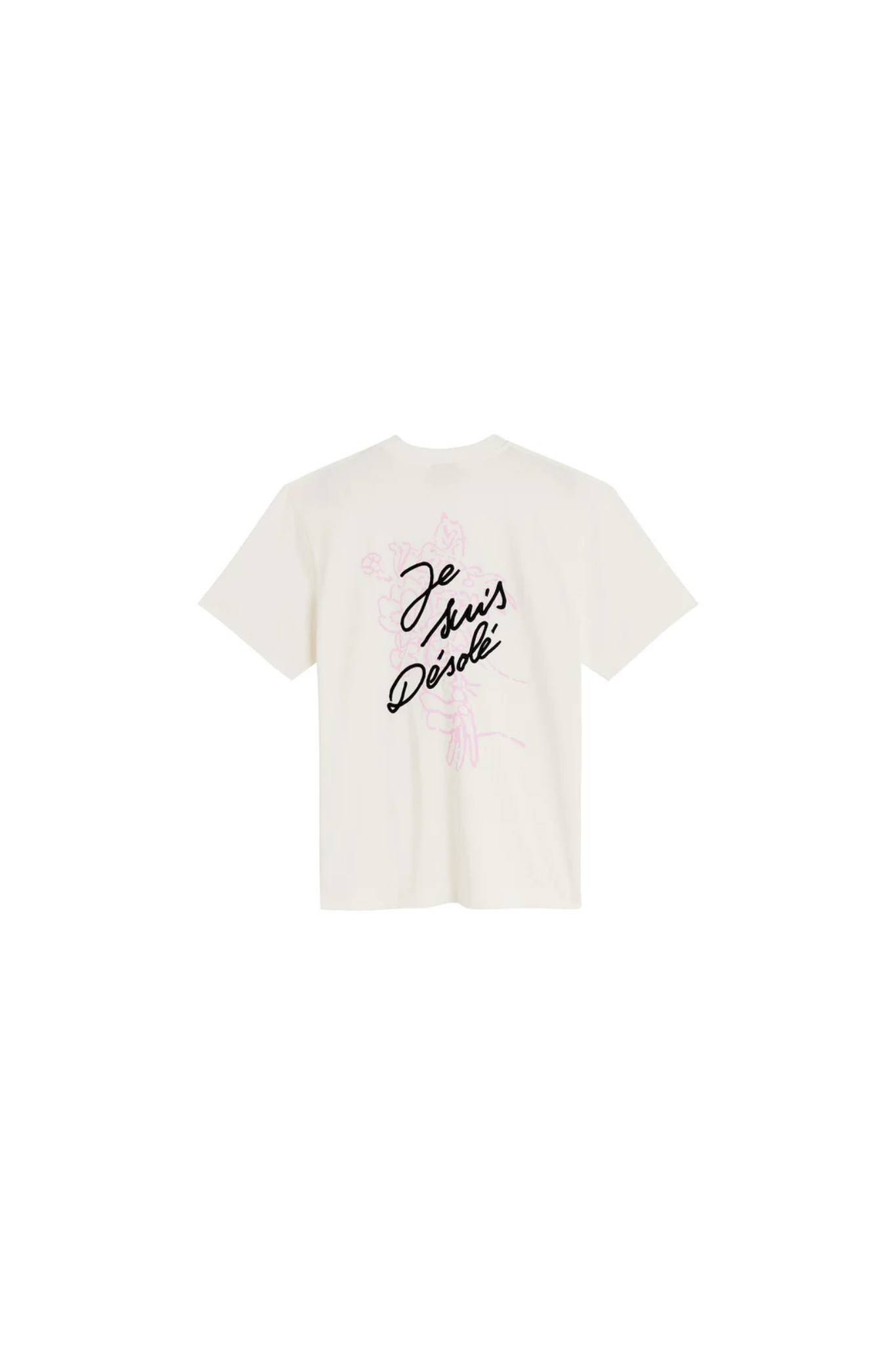 JE SUIS DESOLE T-SHIRT - OFF WHITE