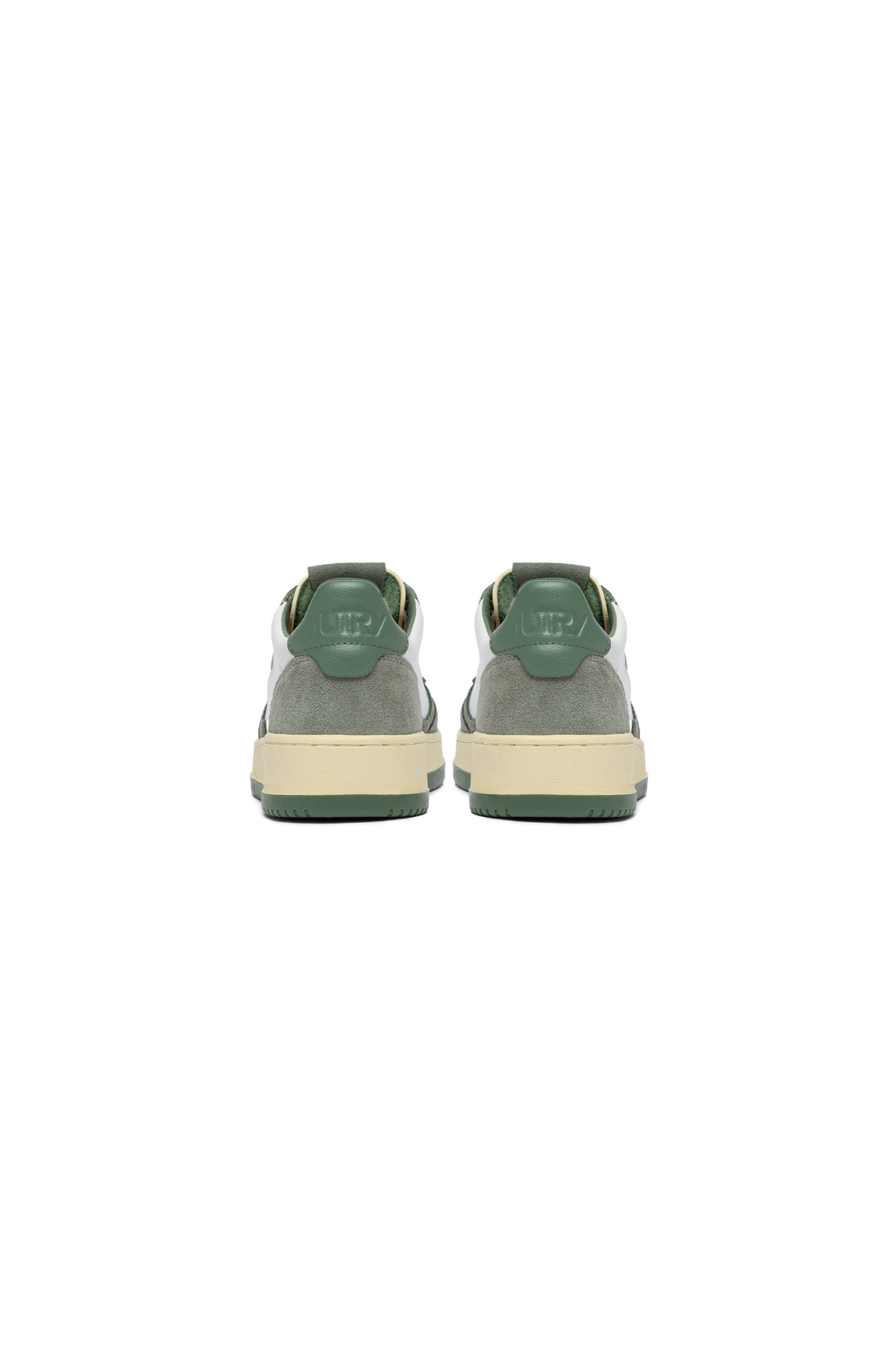 AULM-BW02 - MEDALIST LOW MEN SNEAKERS - LEA/SUEBIC WHT/MILIT