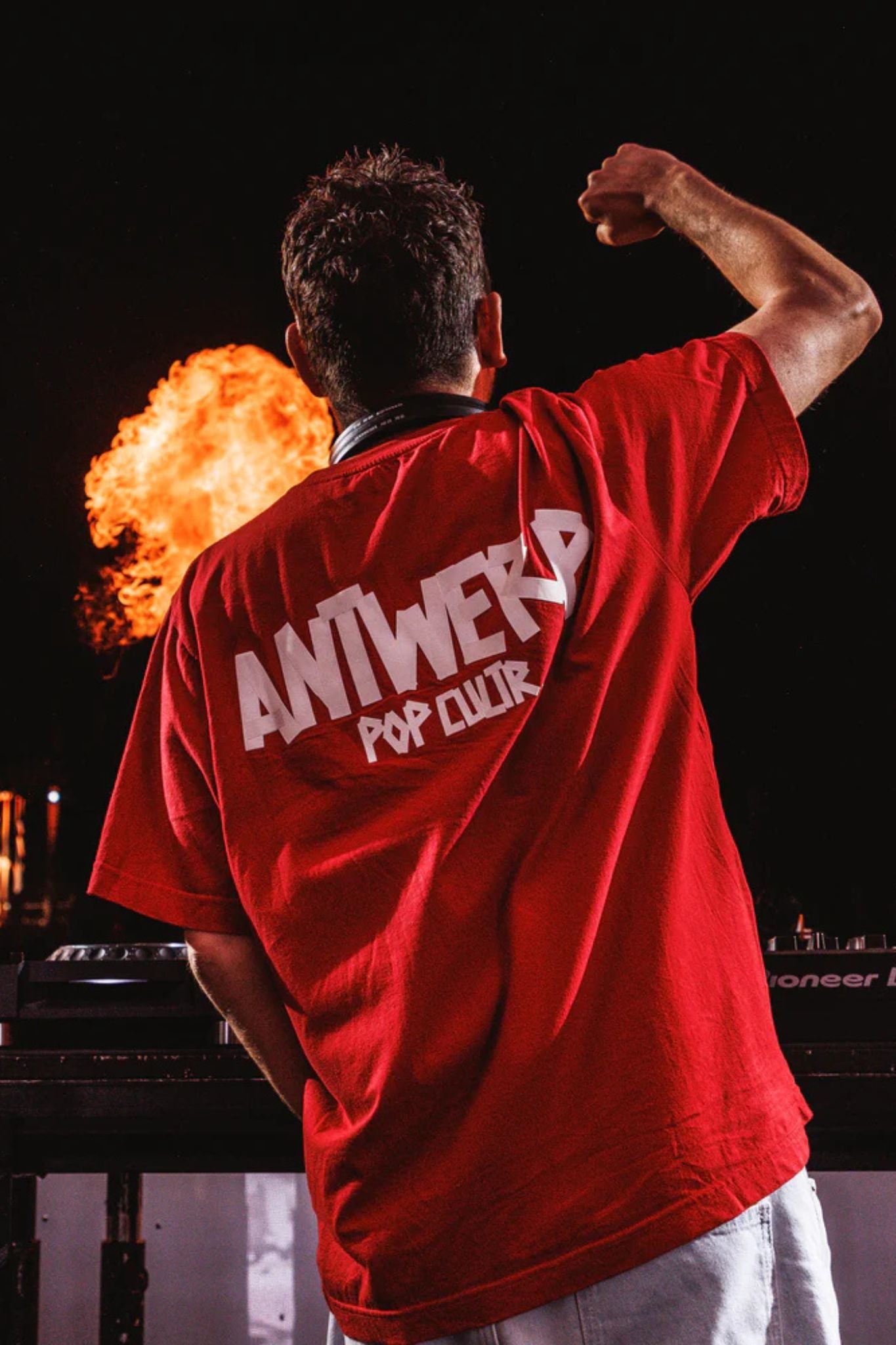 ANTWERP TAPE T-SHIRT - RED