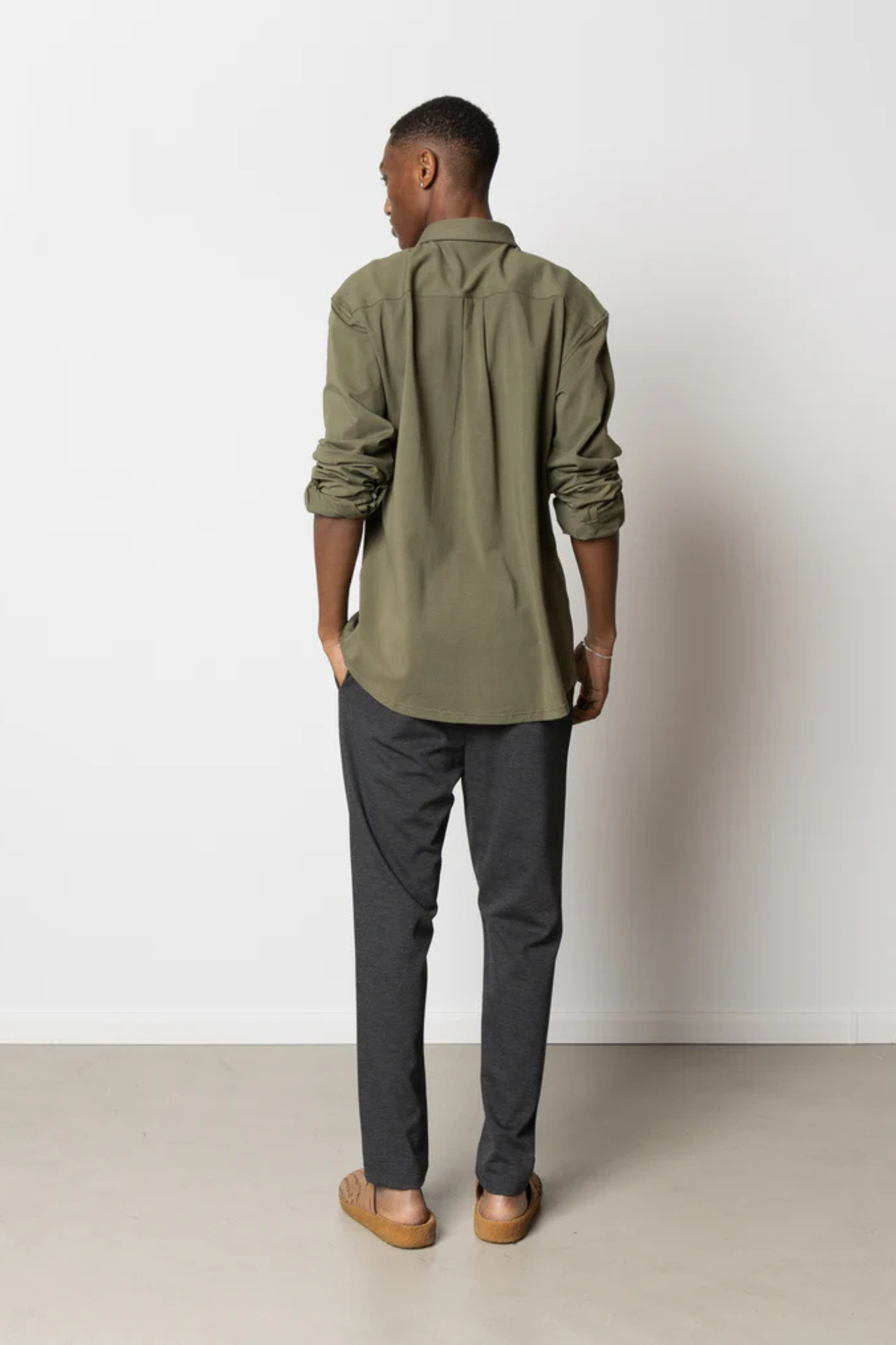 COPENHAGEN BRENDON JERSEY PANTS - DARK GREY