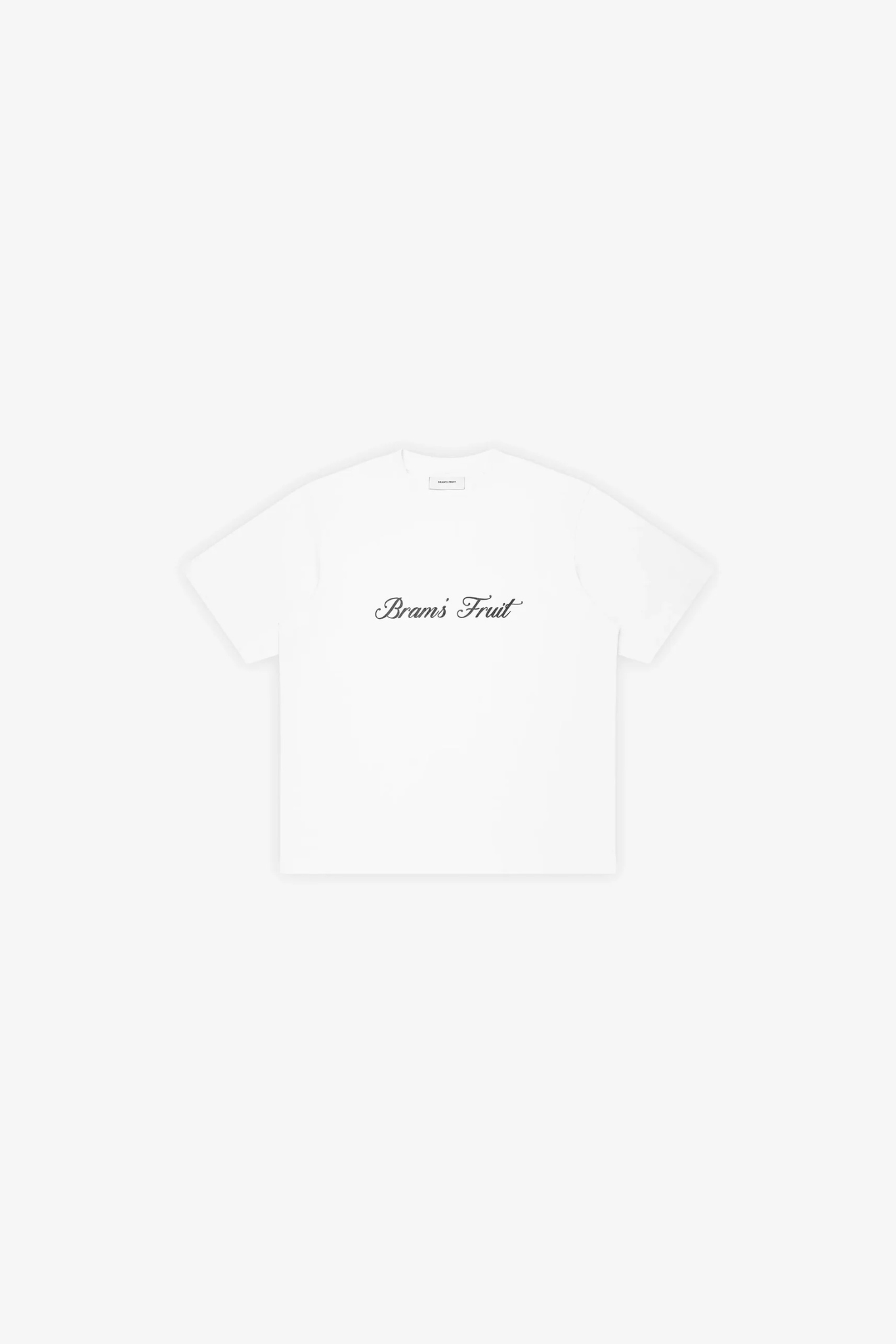 SCRIPT LOGO  T-SHIRT - WHITE