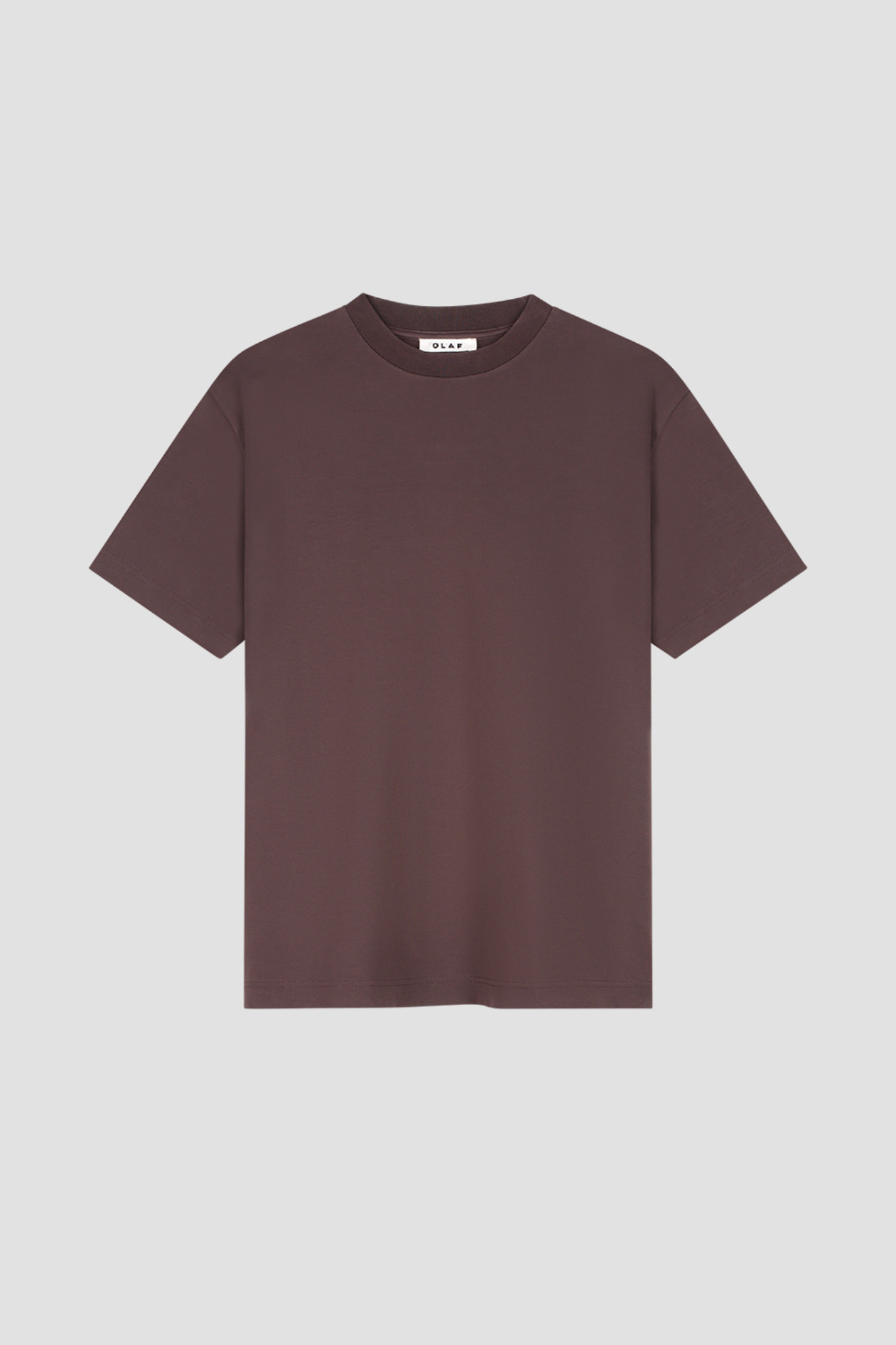 ESSENTIAL T-SHIRT - CHOCOLATE PLUM