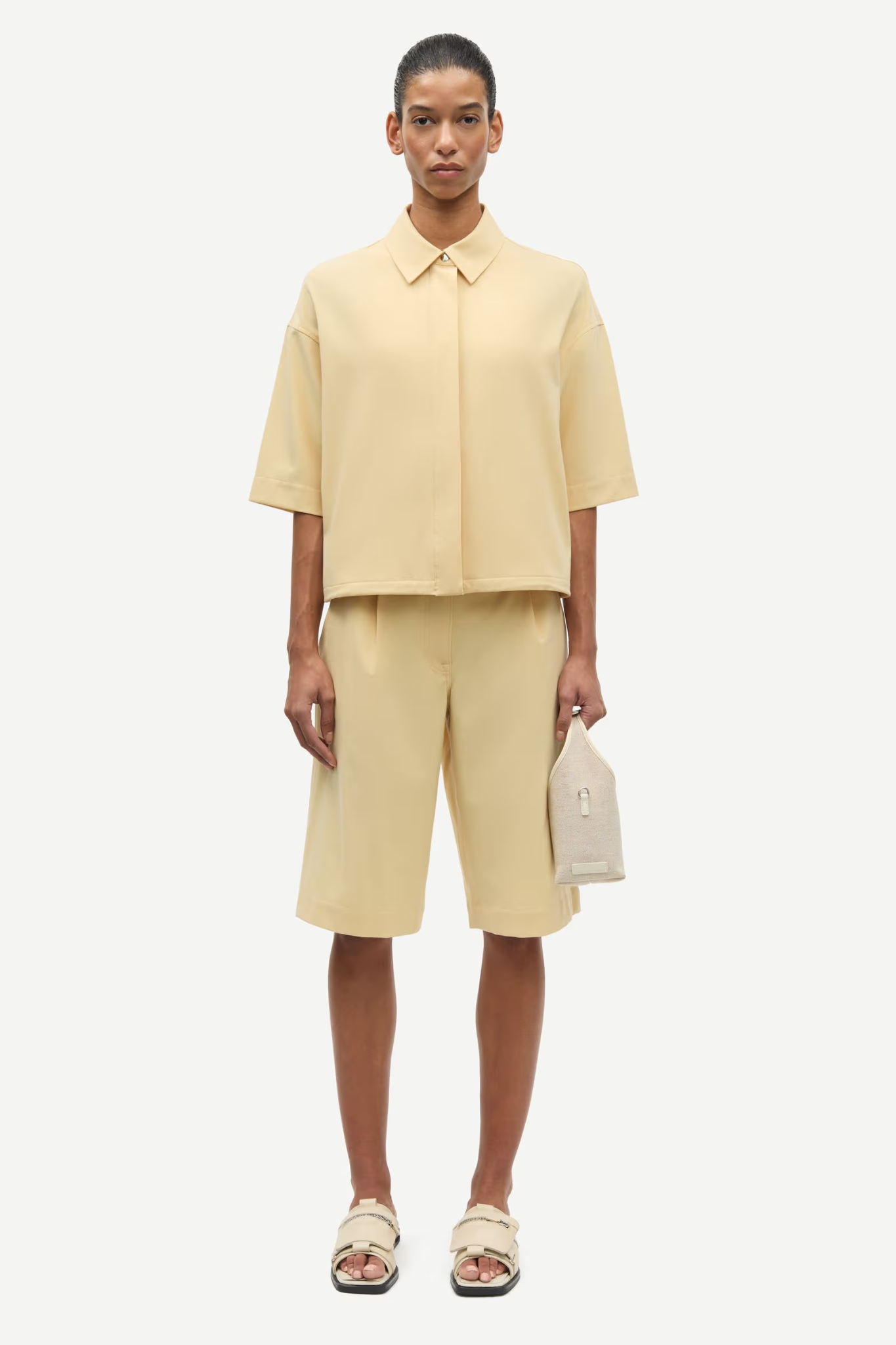 LULU SS SHIRT - STRAW