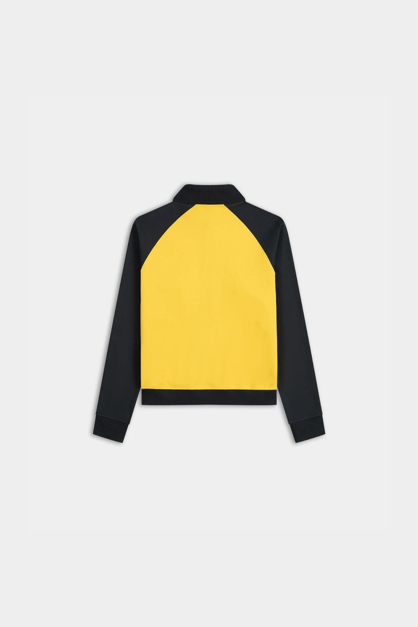 DIAS STACKED COLOUR BLOCKING TRACK JACKET - GREY/YELLOW