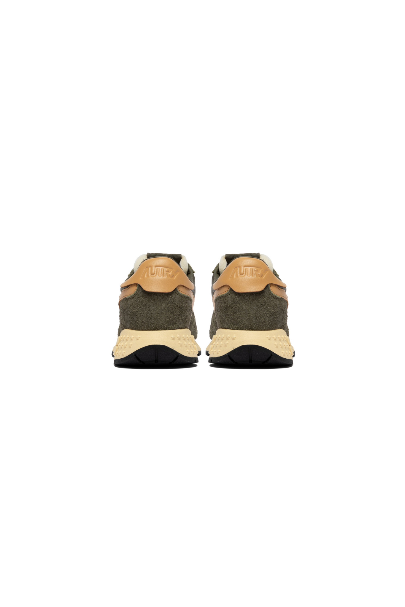 WWLM-UT44 - REELWIND LOW MEN SNEAKERS - SUEDE/NET KHA/TAFFY