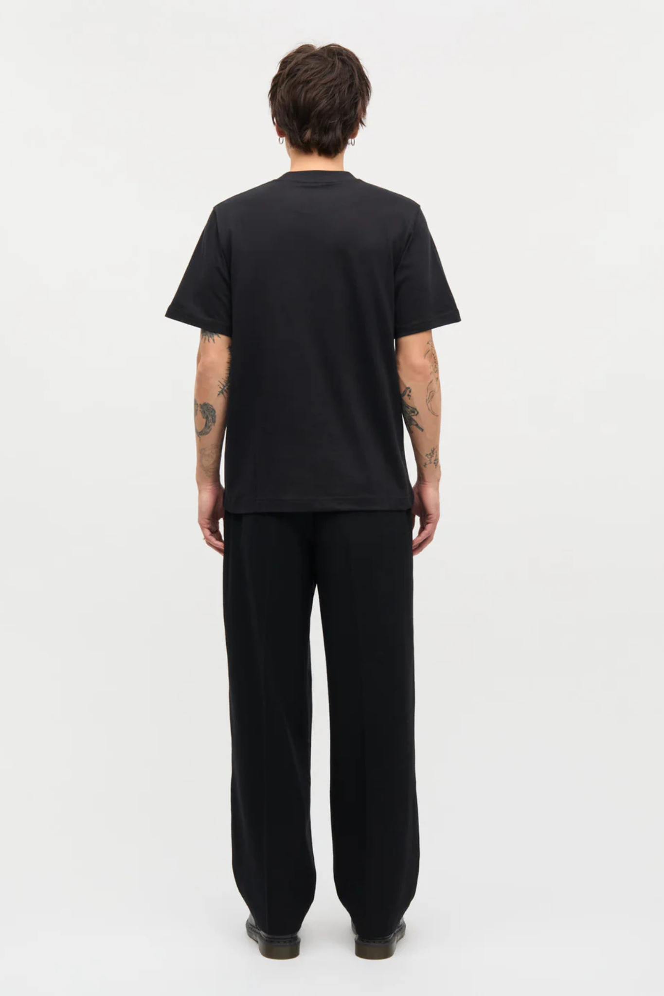 COTTON JERSEY UNKNOWN FRODE TEE - BLACK